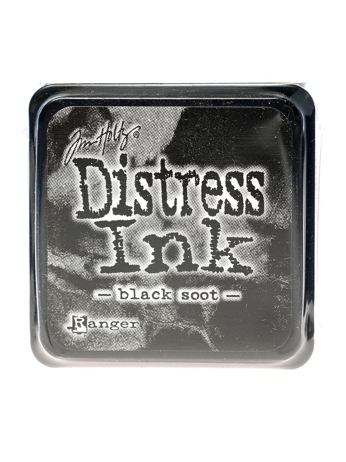 Tim Holtz Distress Mini Ink Pads Black Soot Each