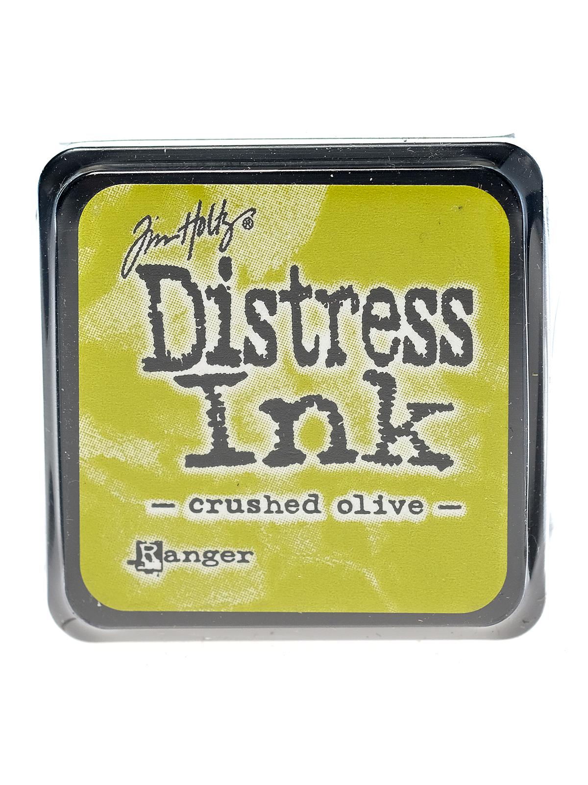 Tim Holtz Distress Mini Ink Pads crushed olive each