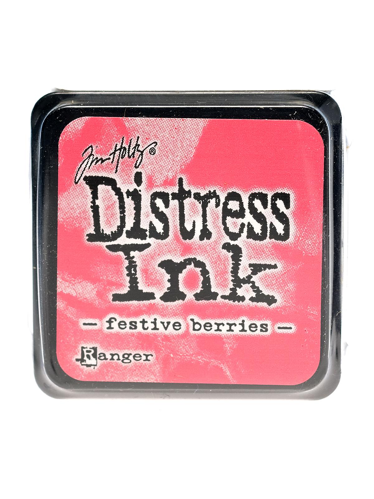 Tim Holtz Distress Mini Ink Pads festive berries each