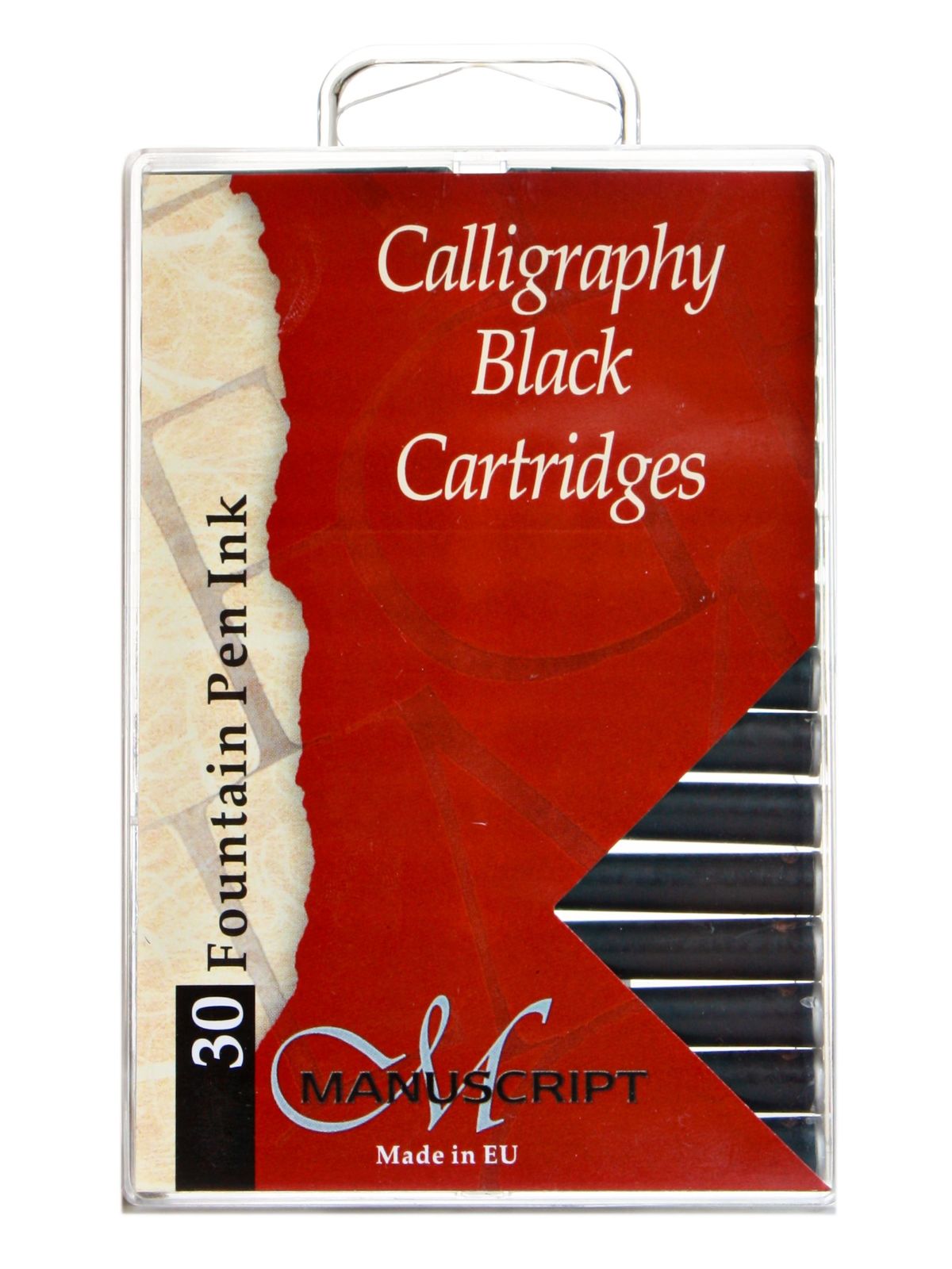 Calligraphy Ink Cartridges black pack of 30