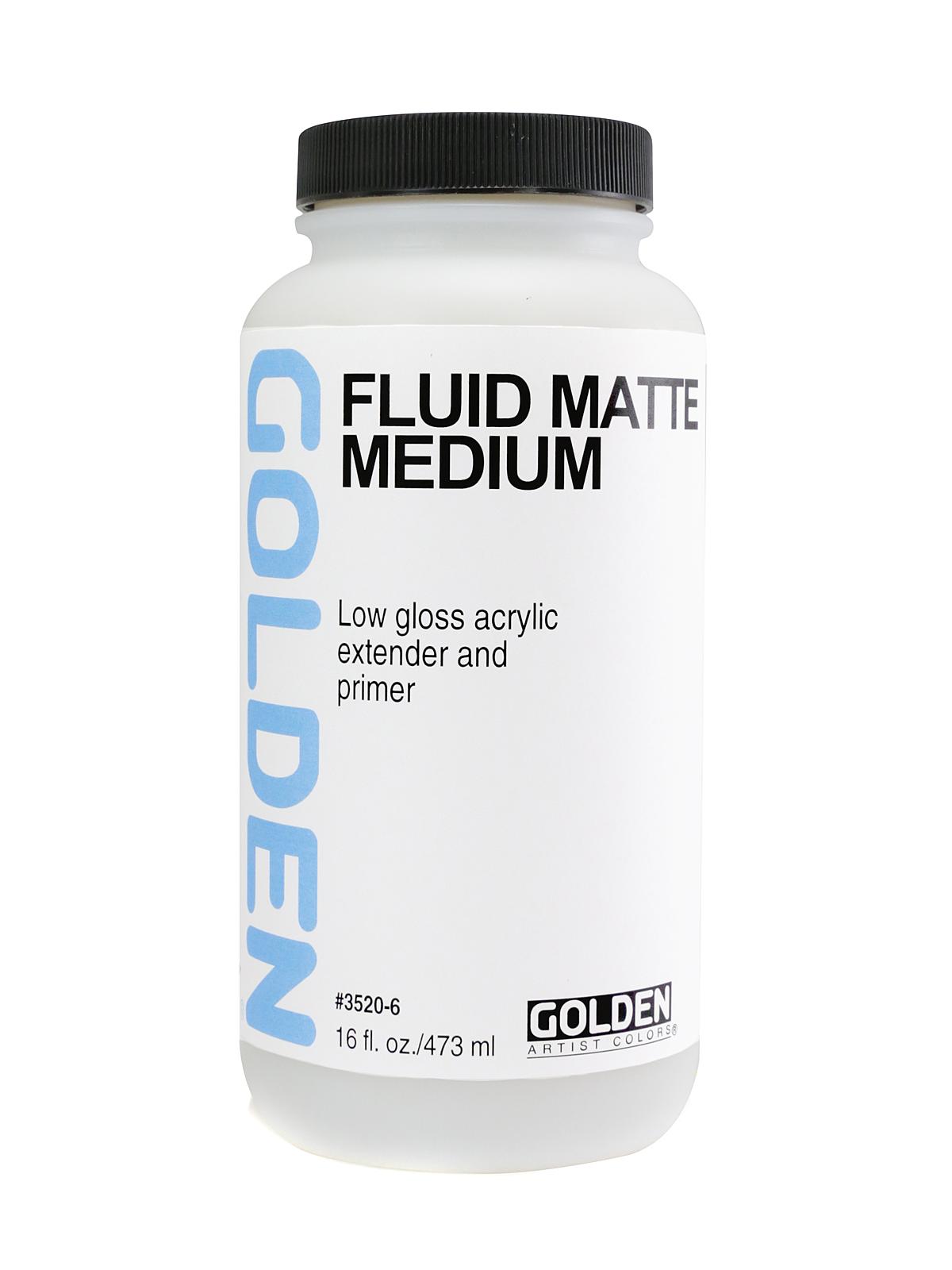Fluid Matte Medium 16 oz.