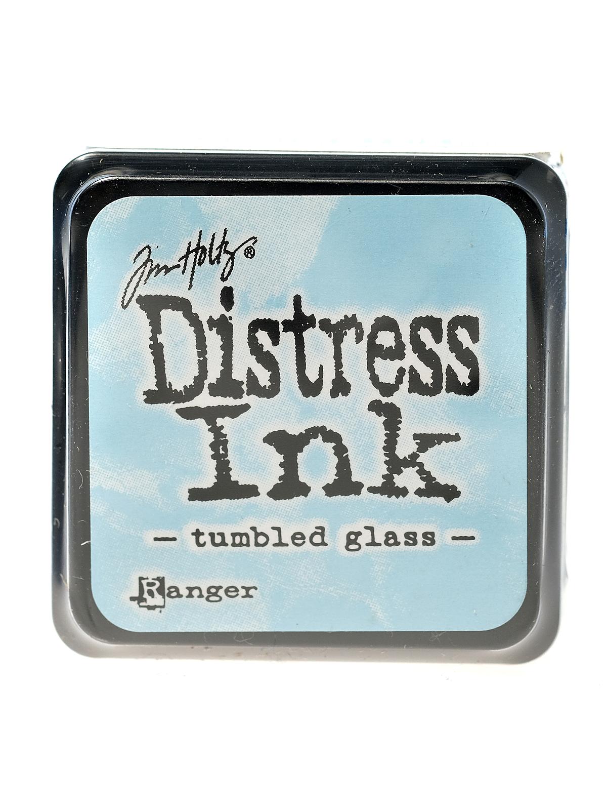 Tim Holtz Distress Mini Ink Pads Tumbled Glass Each
