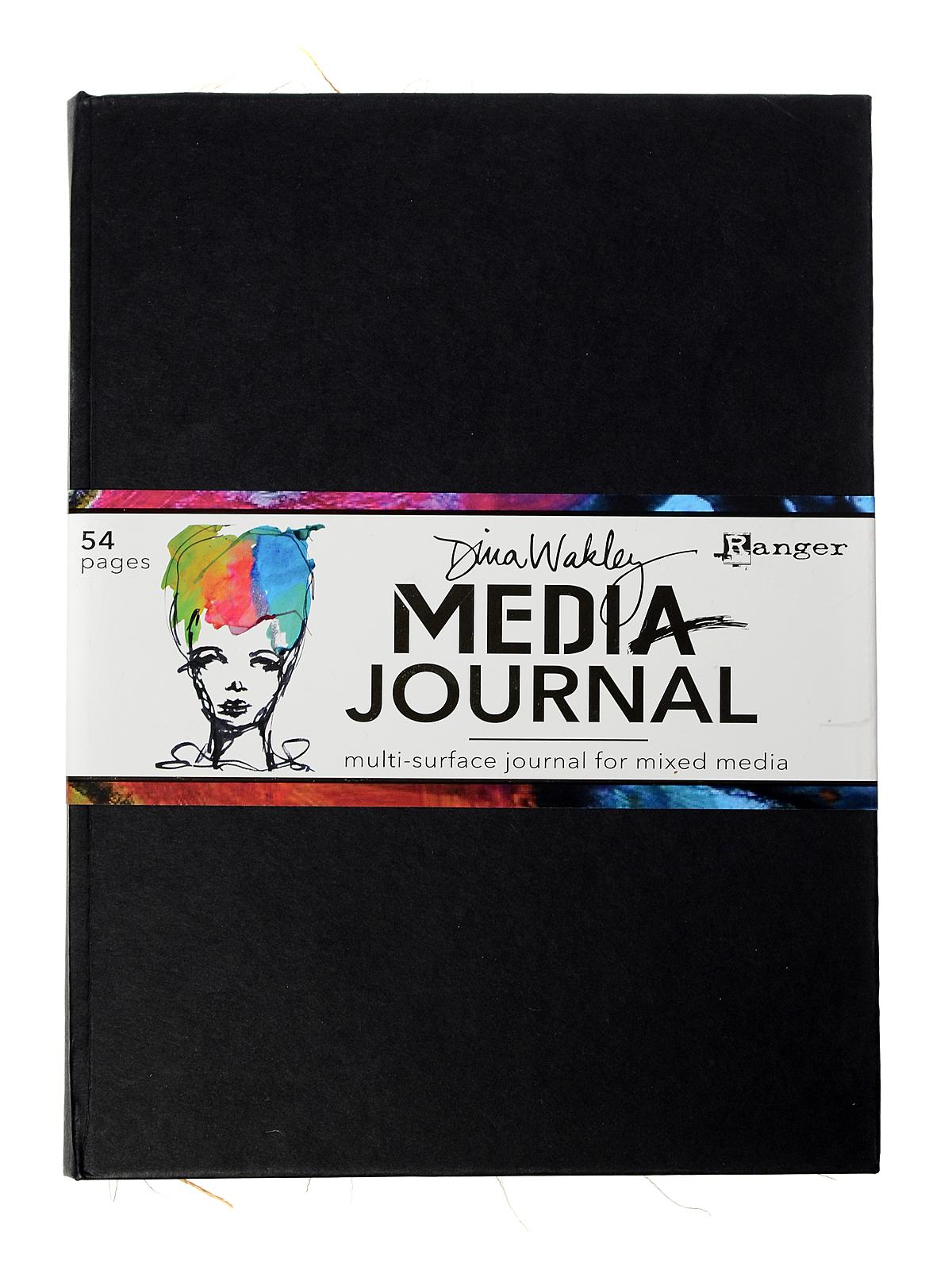 Dina Wakley Media Journal 7 1 4 in. x 10 in. 54 pages
