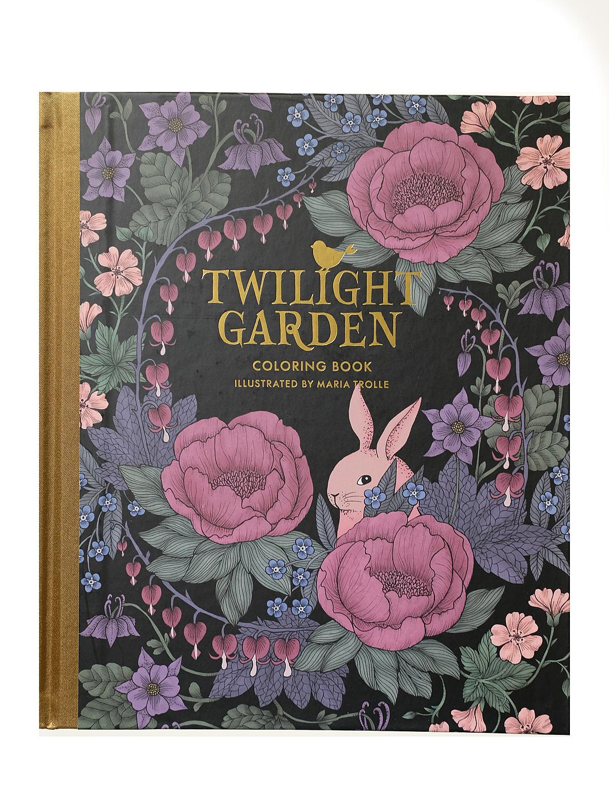 Coloring Book Twilight Garden
