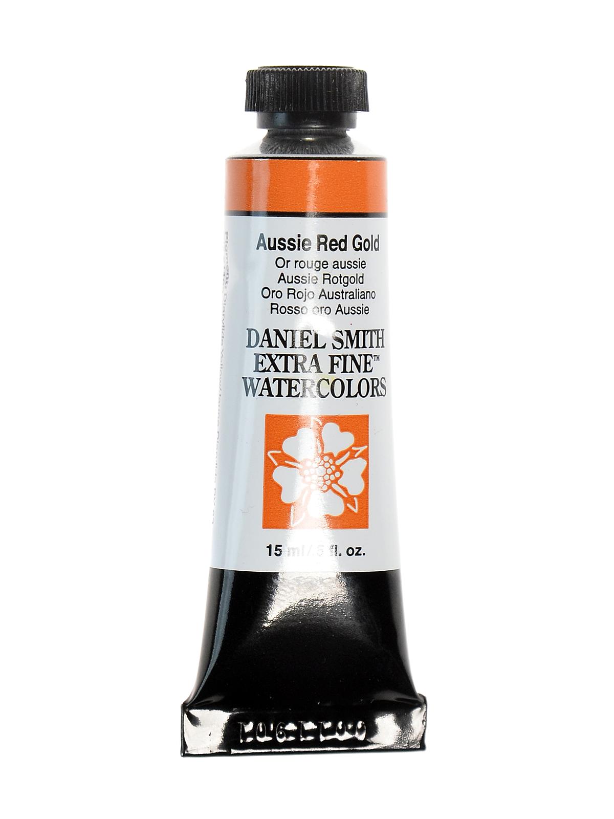 Extra Fine Watercolors aussie red gold 15 ml