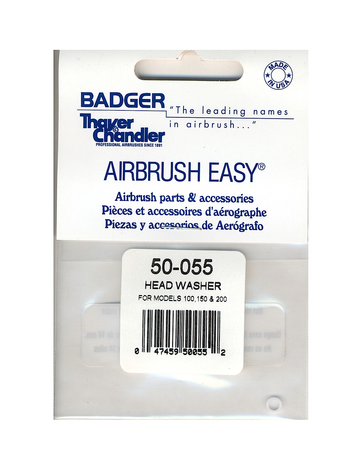 Airbrush Parts head washer for model 100, 150, and 200  50-055