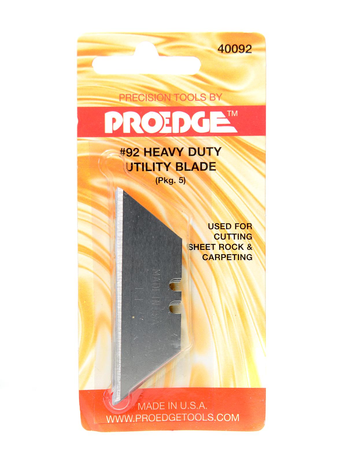 Retractable Utility Knife refill blades pack of 6