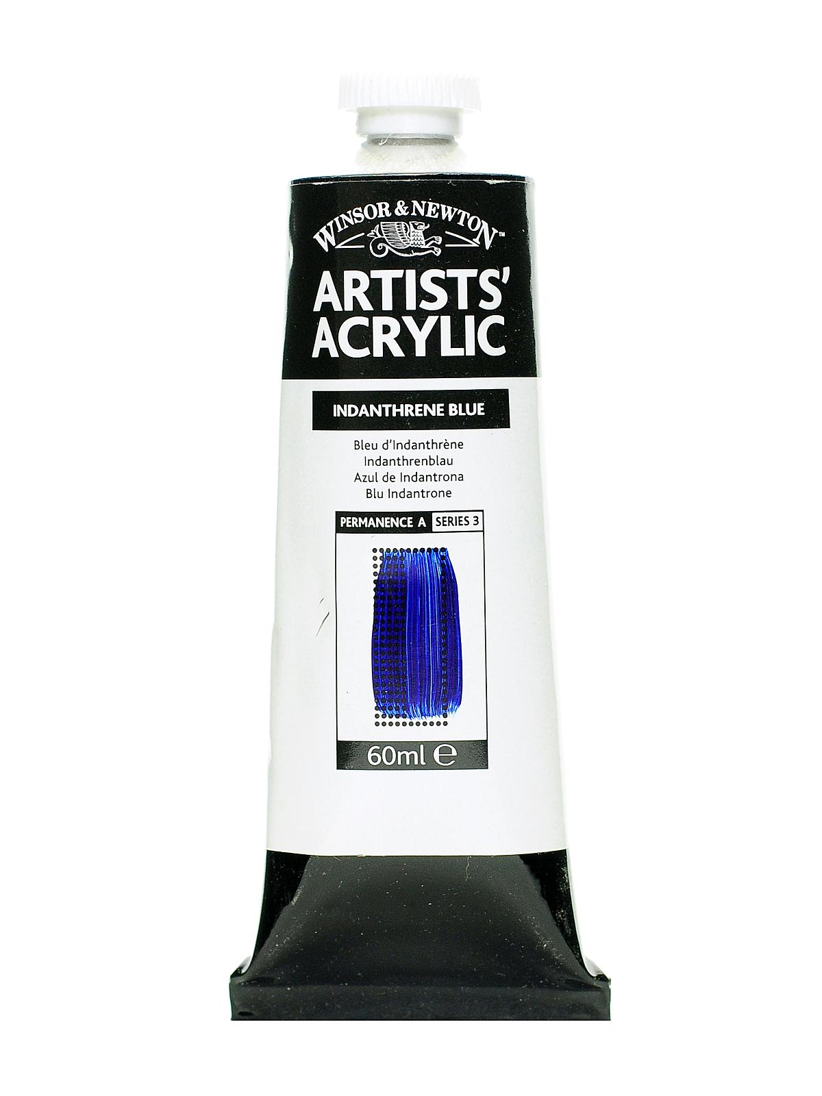 Professional Acrylic Colours indanthrene blue 60 ml 321