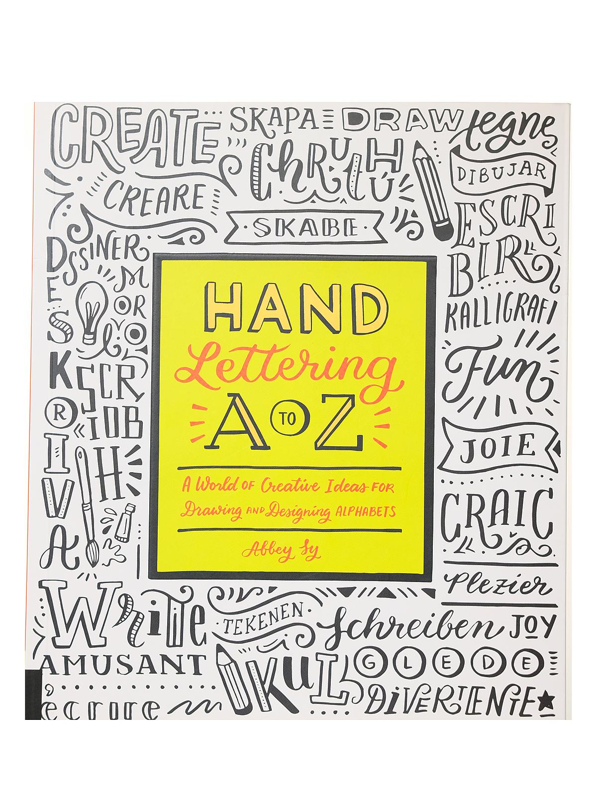 Hand Lettering A To Z Each