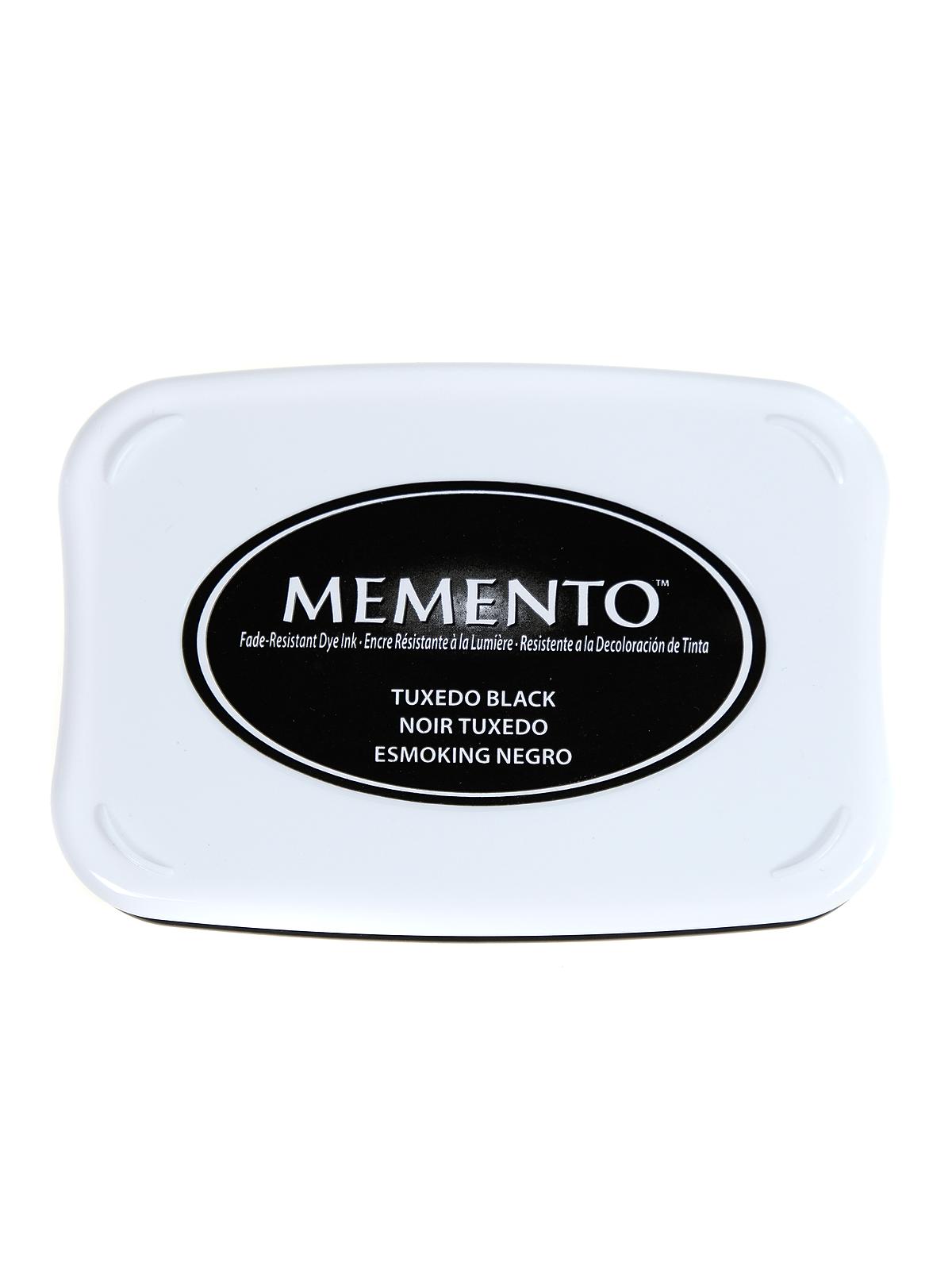 Tuxedo Black Memento Dye Ink Pad each