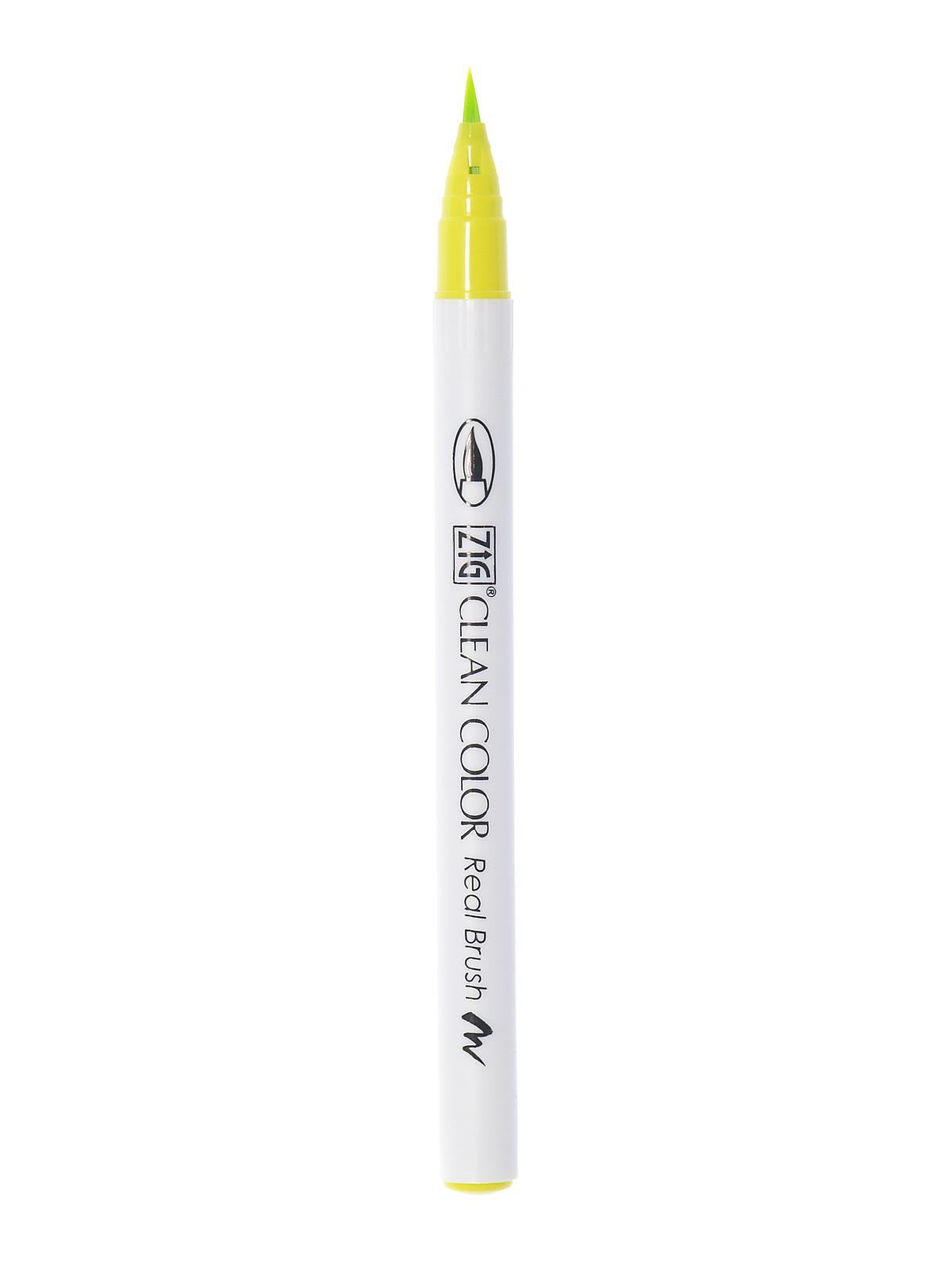 Clean Color Real Brush Marker Yellow Green