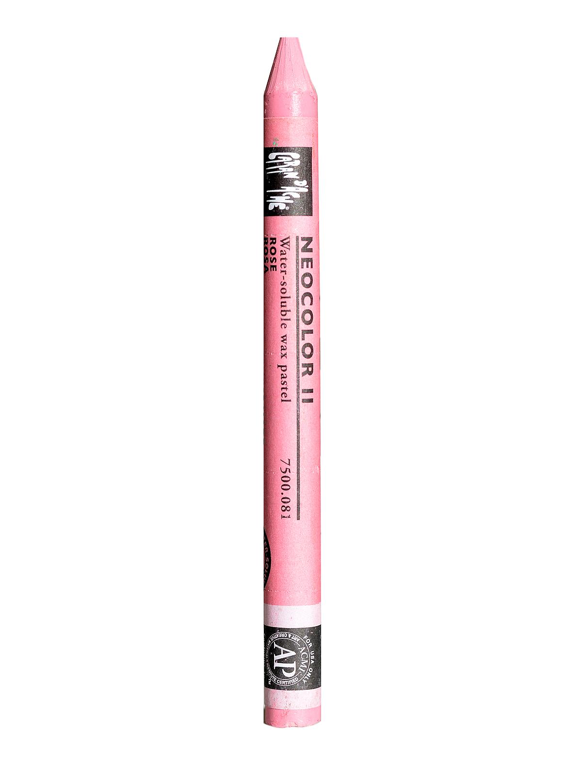Neocolor II Aquarelle Water Soluble Wax Pastels pink
