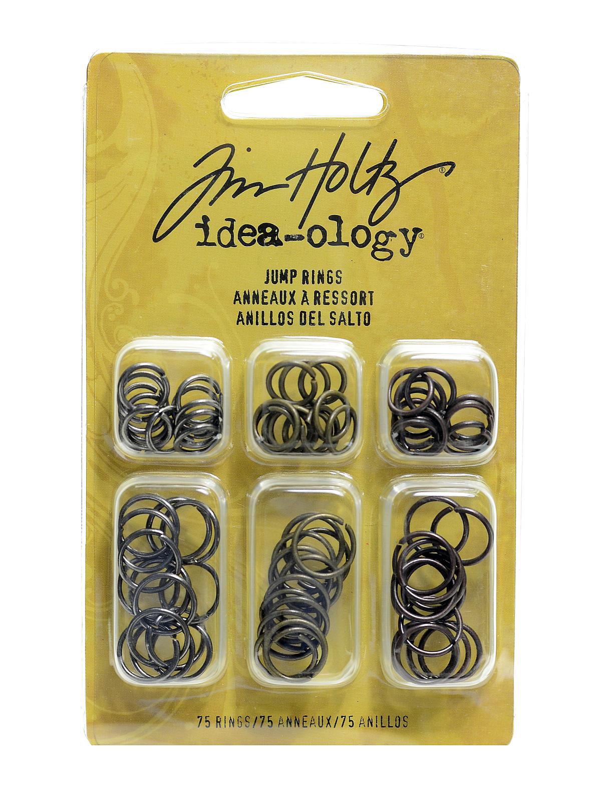 Idea-ology Fasteners pack of 75 jump rings