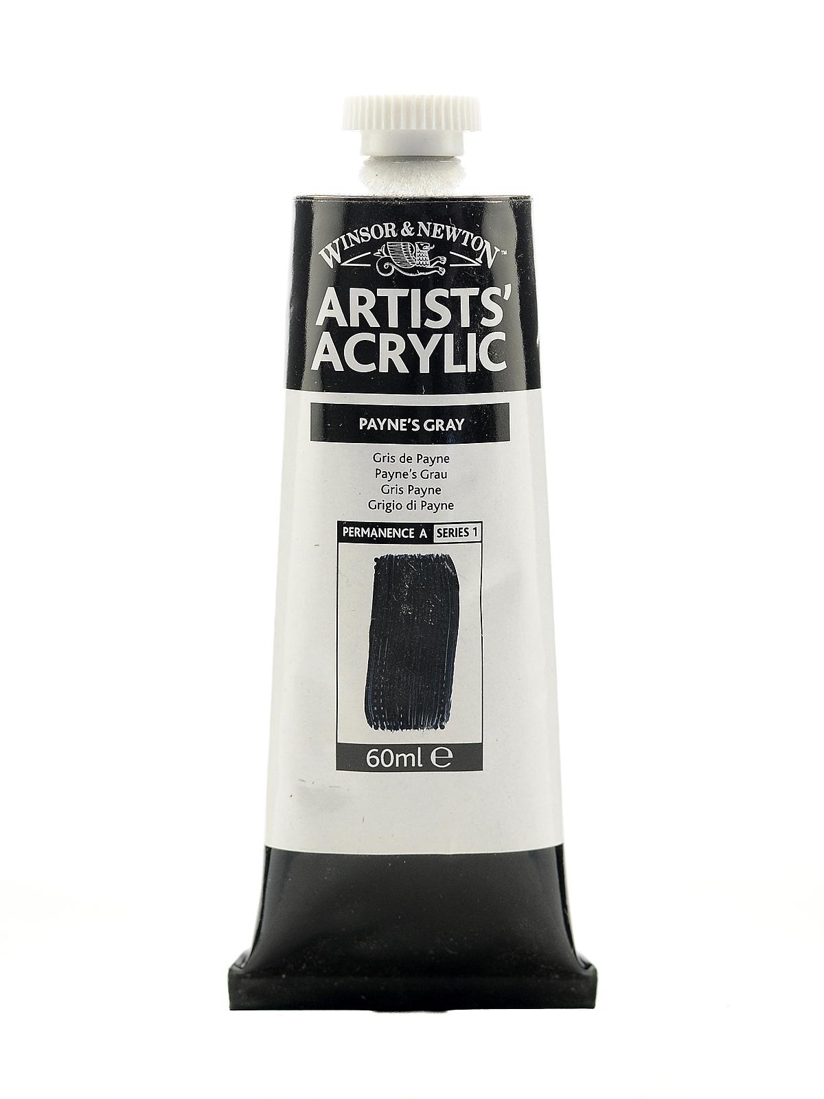 Professional Acrylic Colours payne's gray 60 ml 465