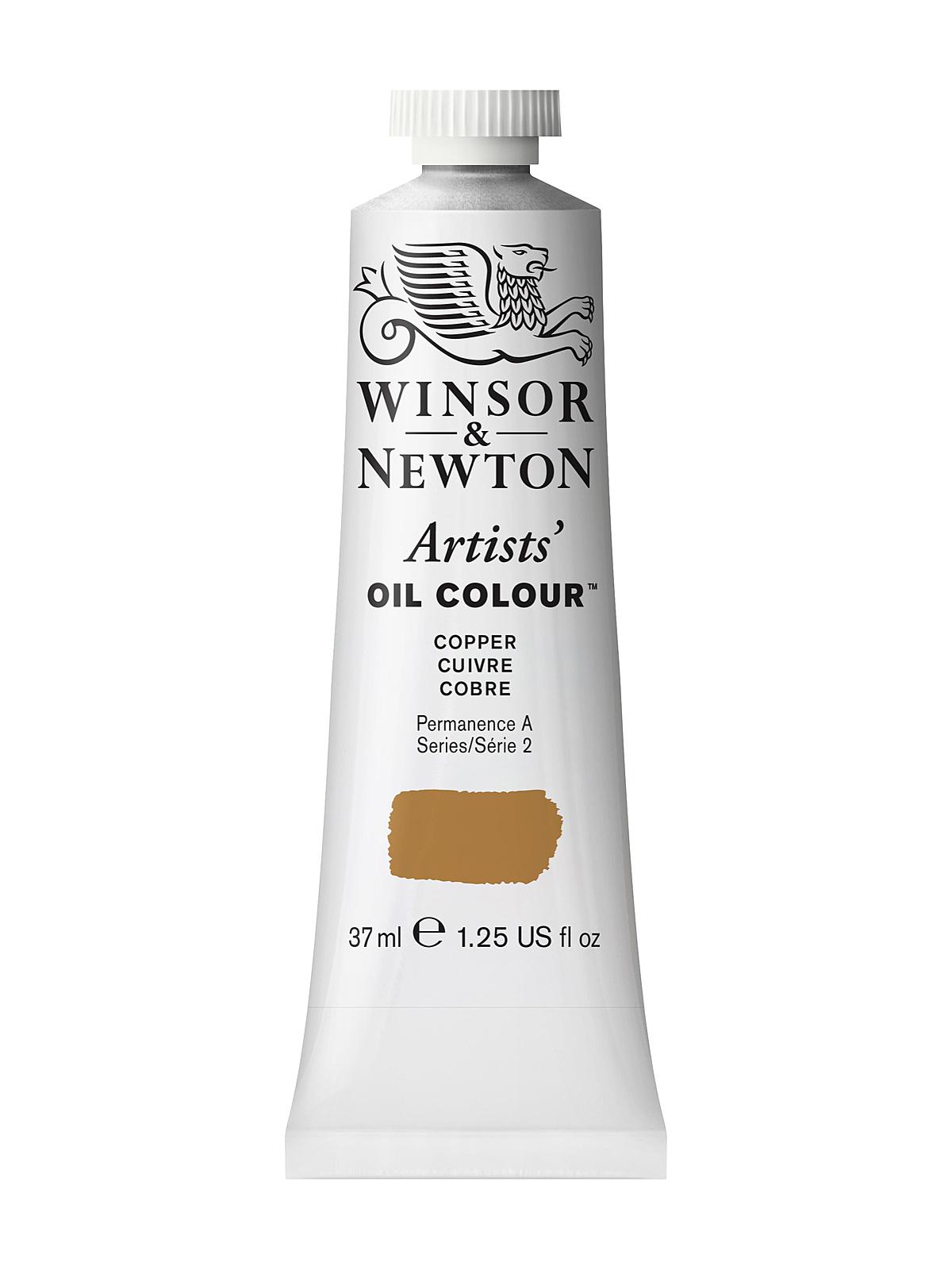 Artists' Oil Colours copper 214 37 ml