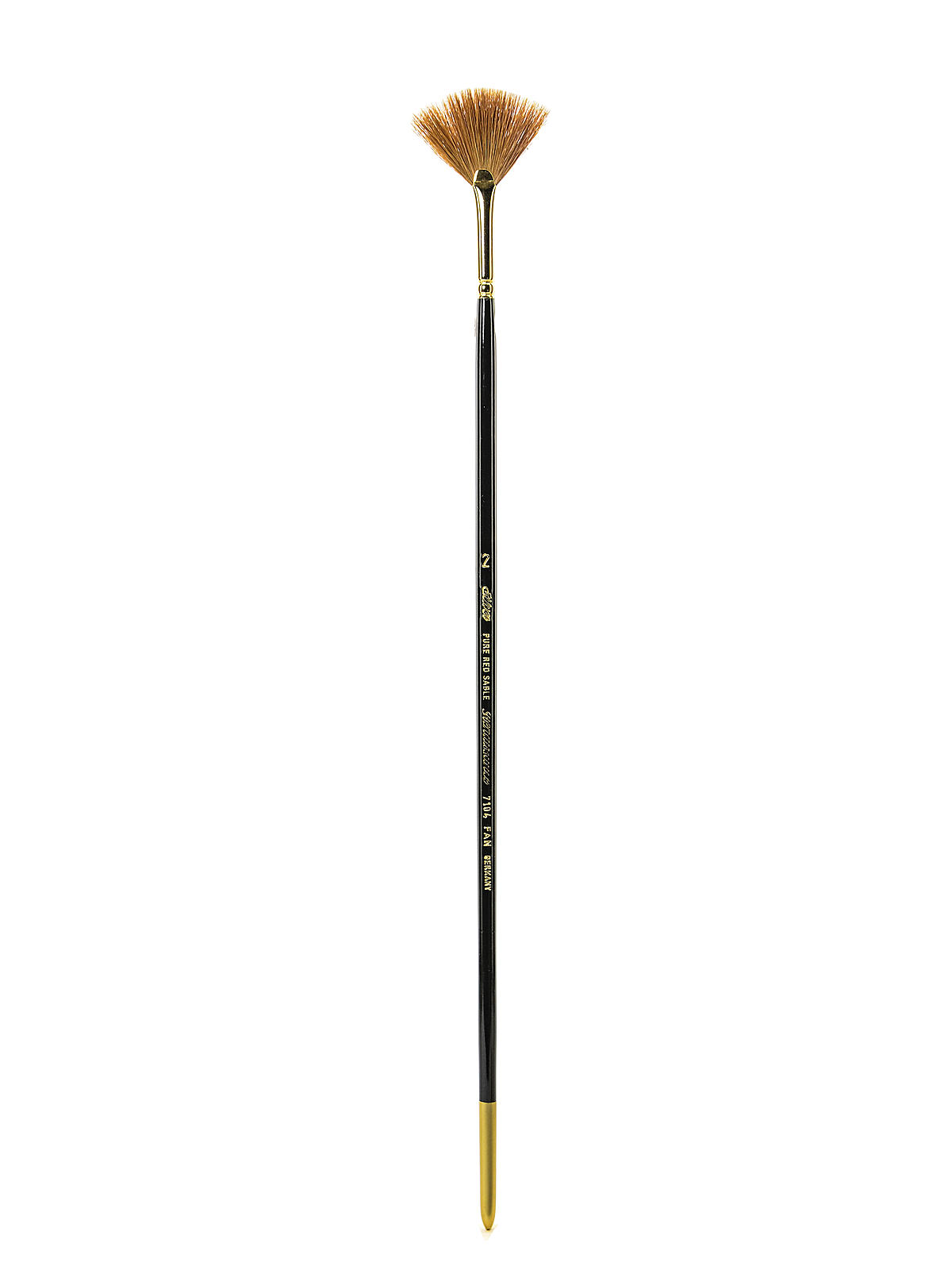Renaissance Series Brushes Long Handle 2 fan 7104