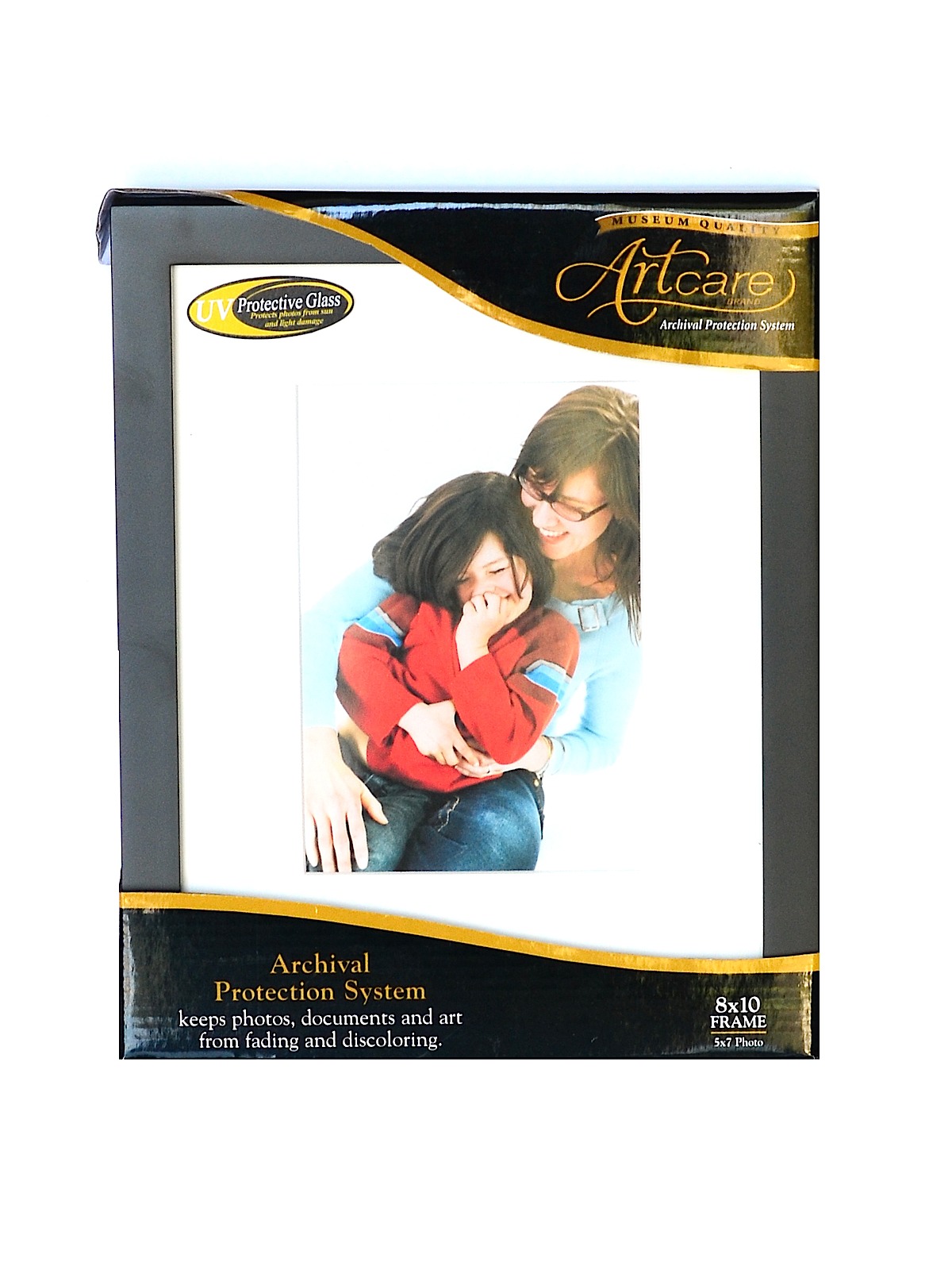 Tribeca Wood Frame Collection matte black 8 in. x 10 in. 5 in. x 7 in. opening