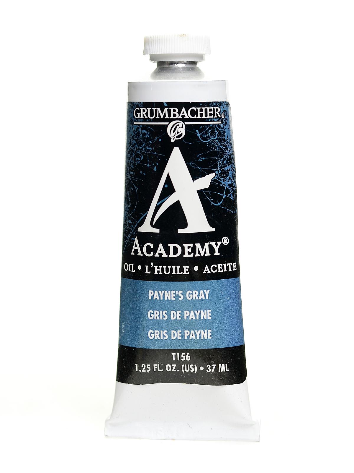 Academy Oil Colors payne's gray 1.25 oz.