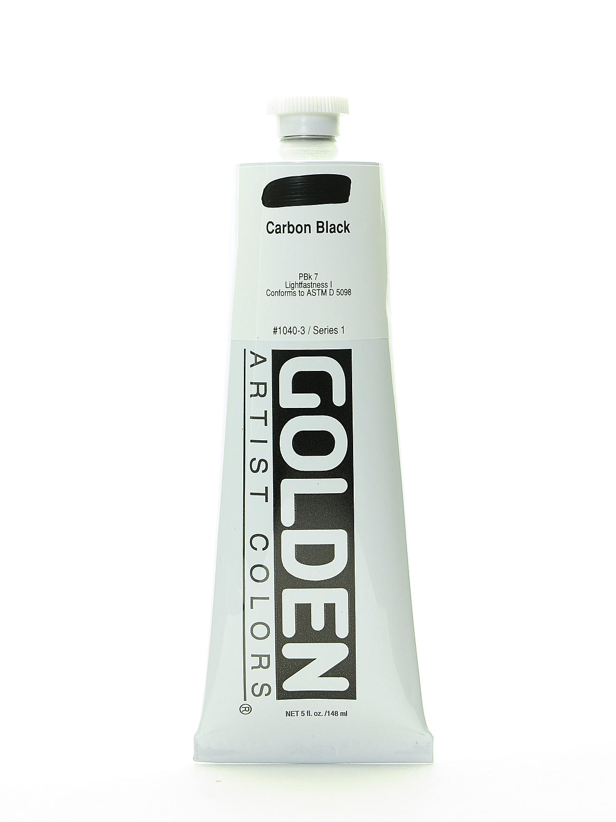 Heavy Body Acrylics carbon black 5 oz.