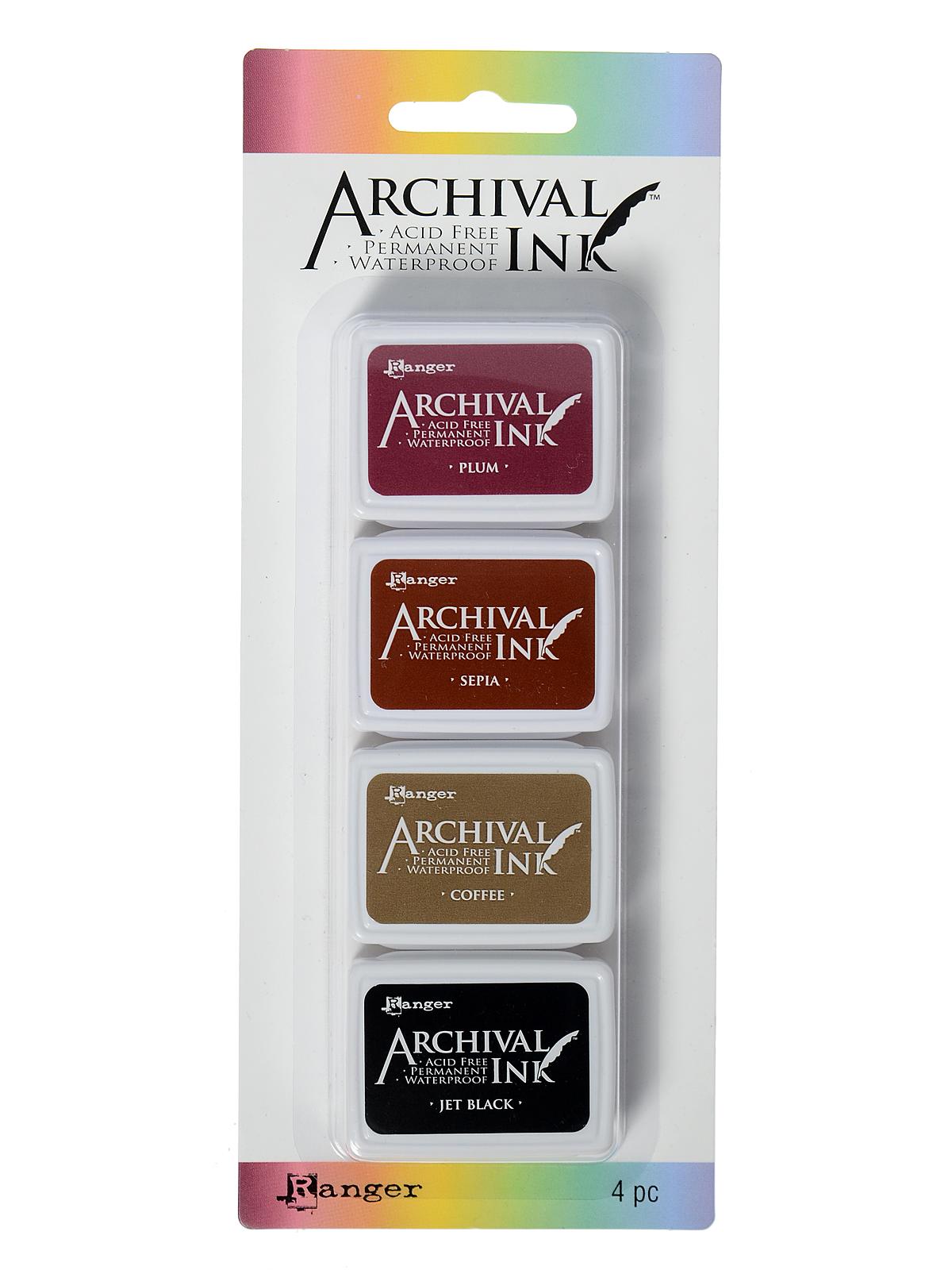 Mini Archival Ink Kits kit #2 pack of 4