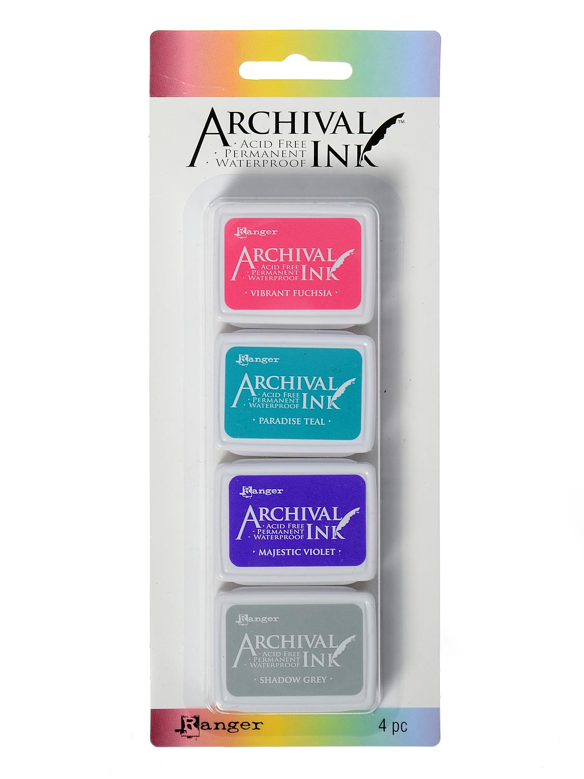 Mini Archival Ink Kits kit #4 pack of 4
