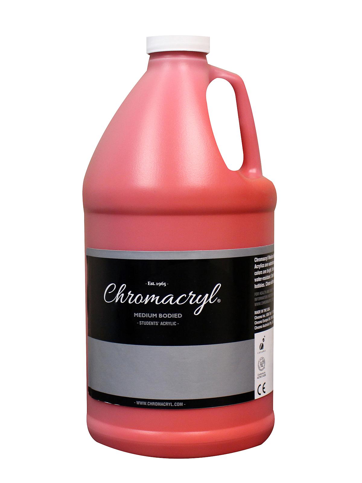 Chromacryl Students' Acrylic Paints warm red 2 liters