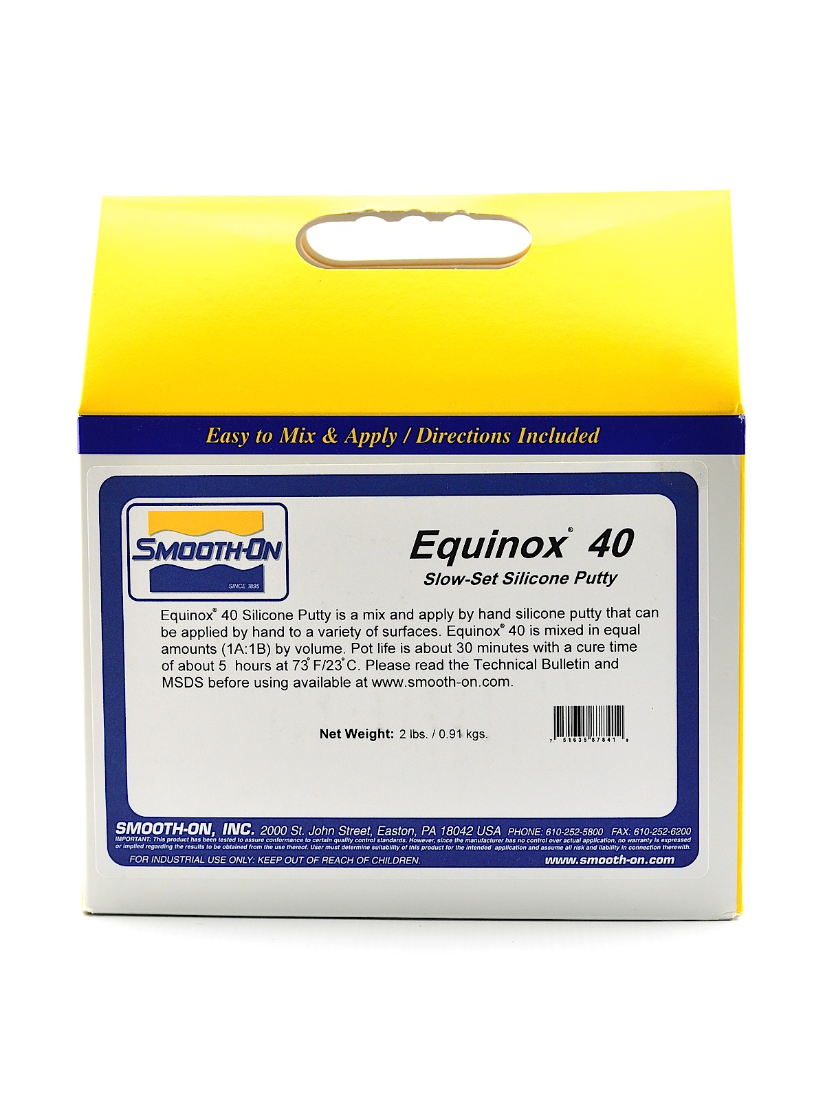 Equinox Slow Silicone Putty Kit 16 Oz.