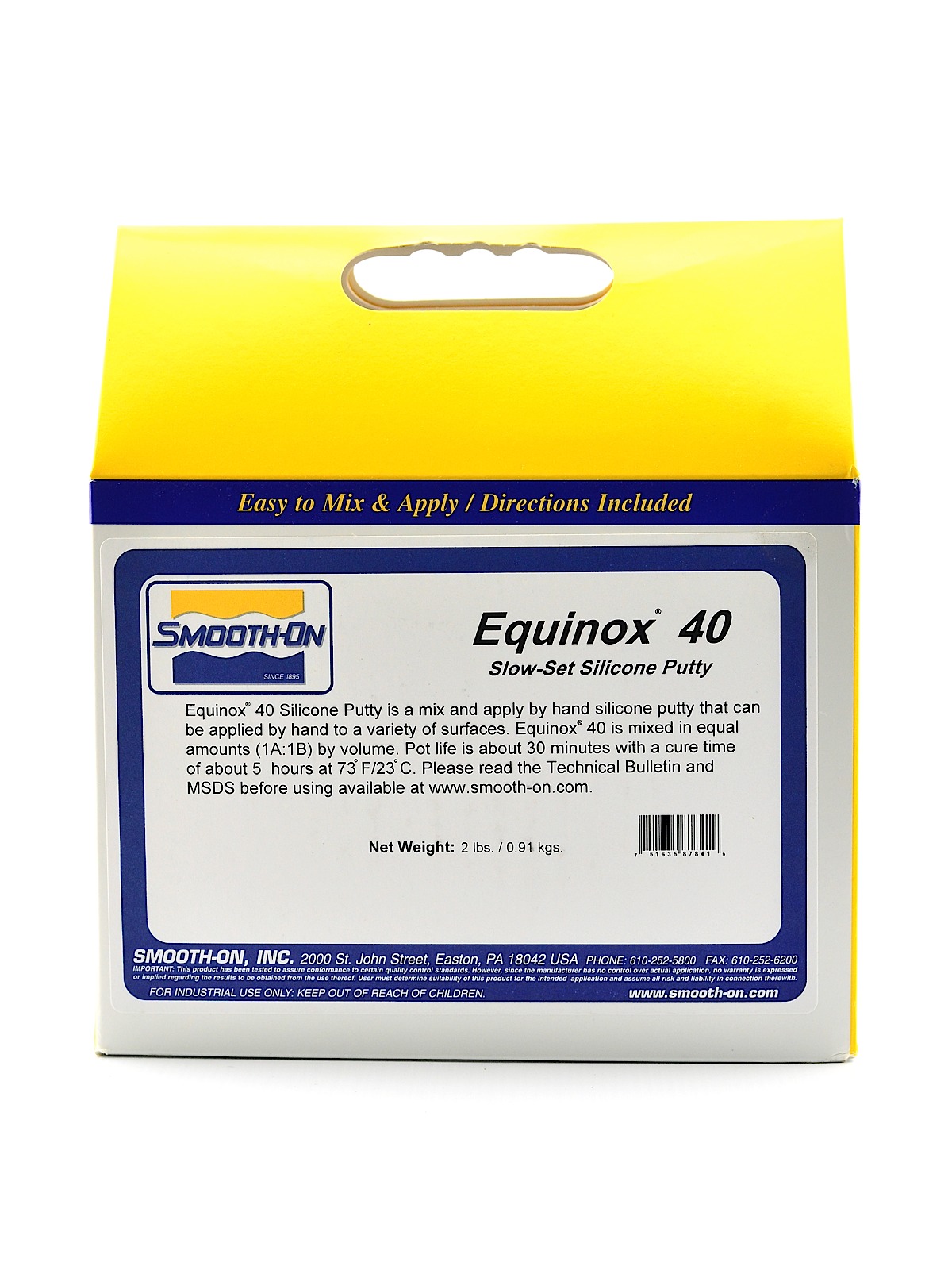Equinox Slow Silicone Putty Kit 16 oz.