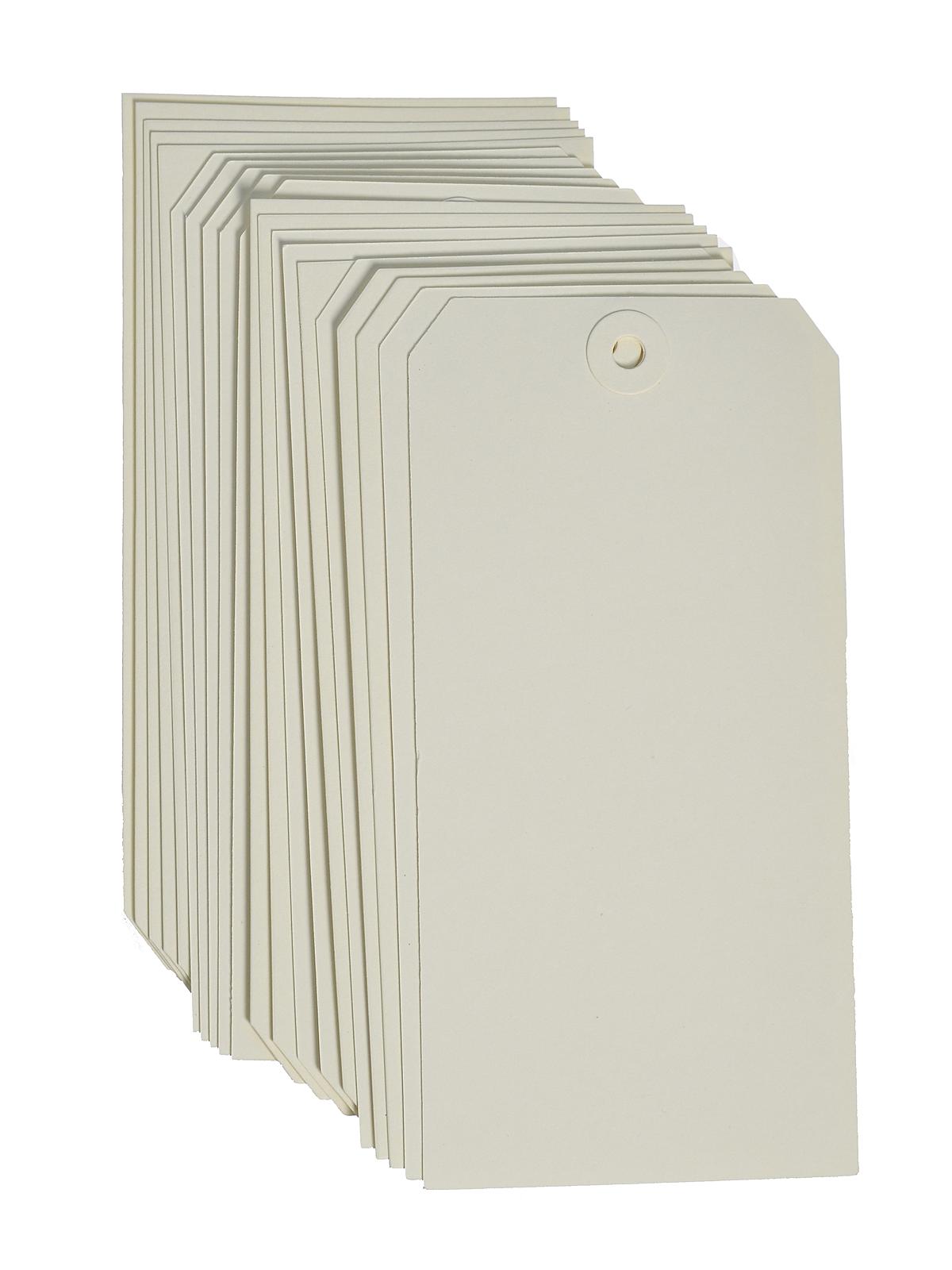 Tim Holtz Distress Mixed Media Heavystock #8 6 1 4 in. x 3 1 8 in. pack of 10 tags