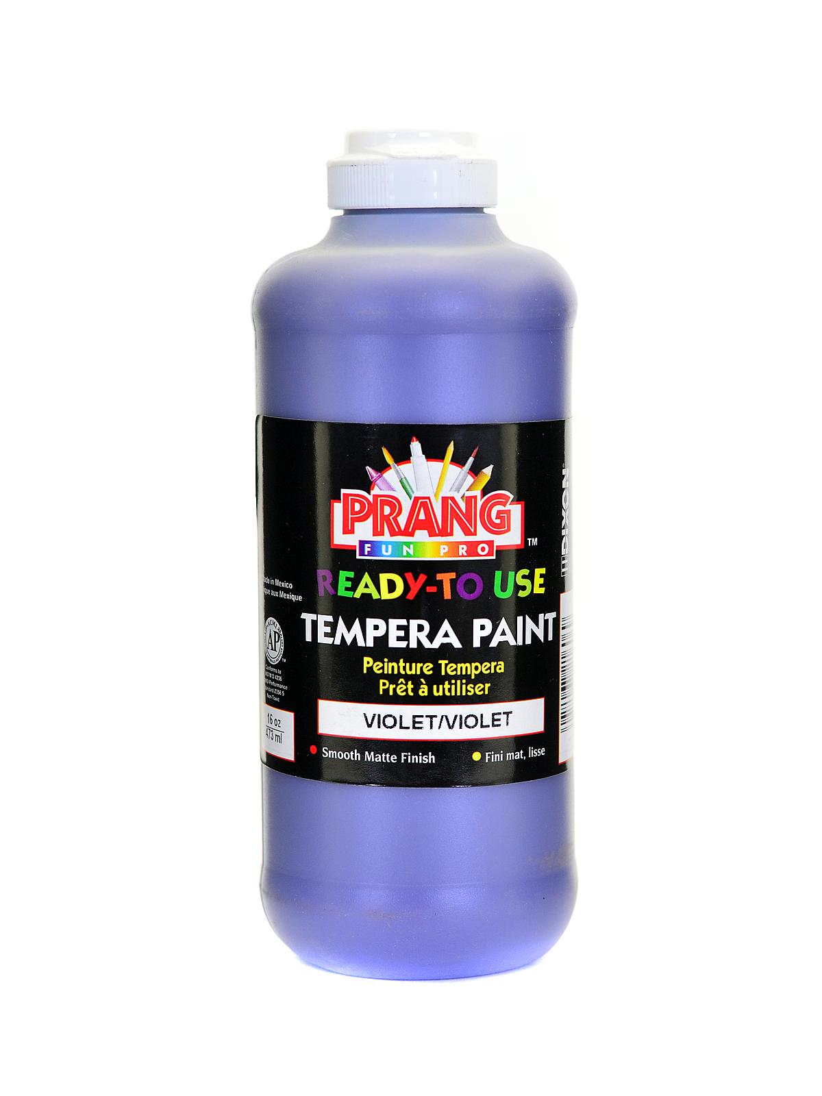 Ready To Use Tempera Paint Violet 16 Oz.