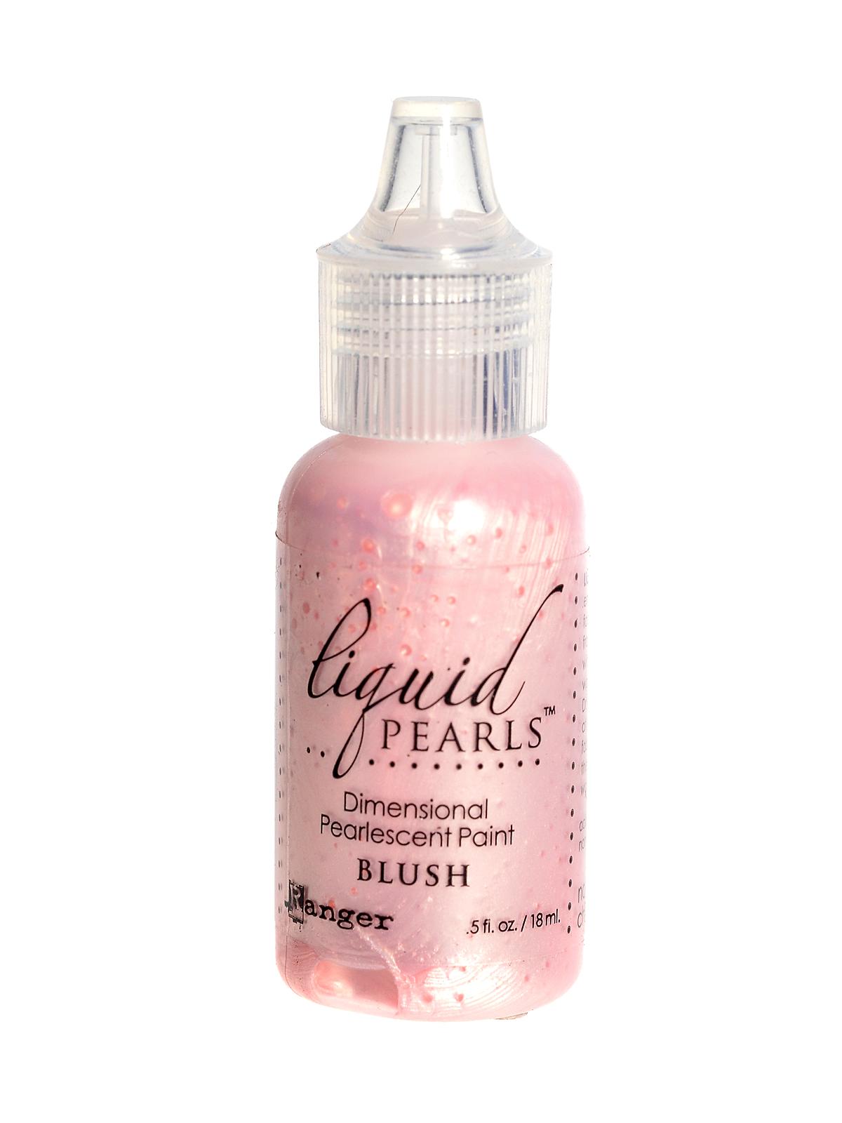 Liquid Pearls Pearlescent Paint Blush 0.5 Oz. Bottle