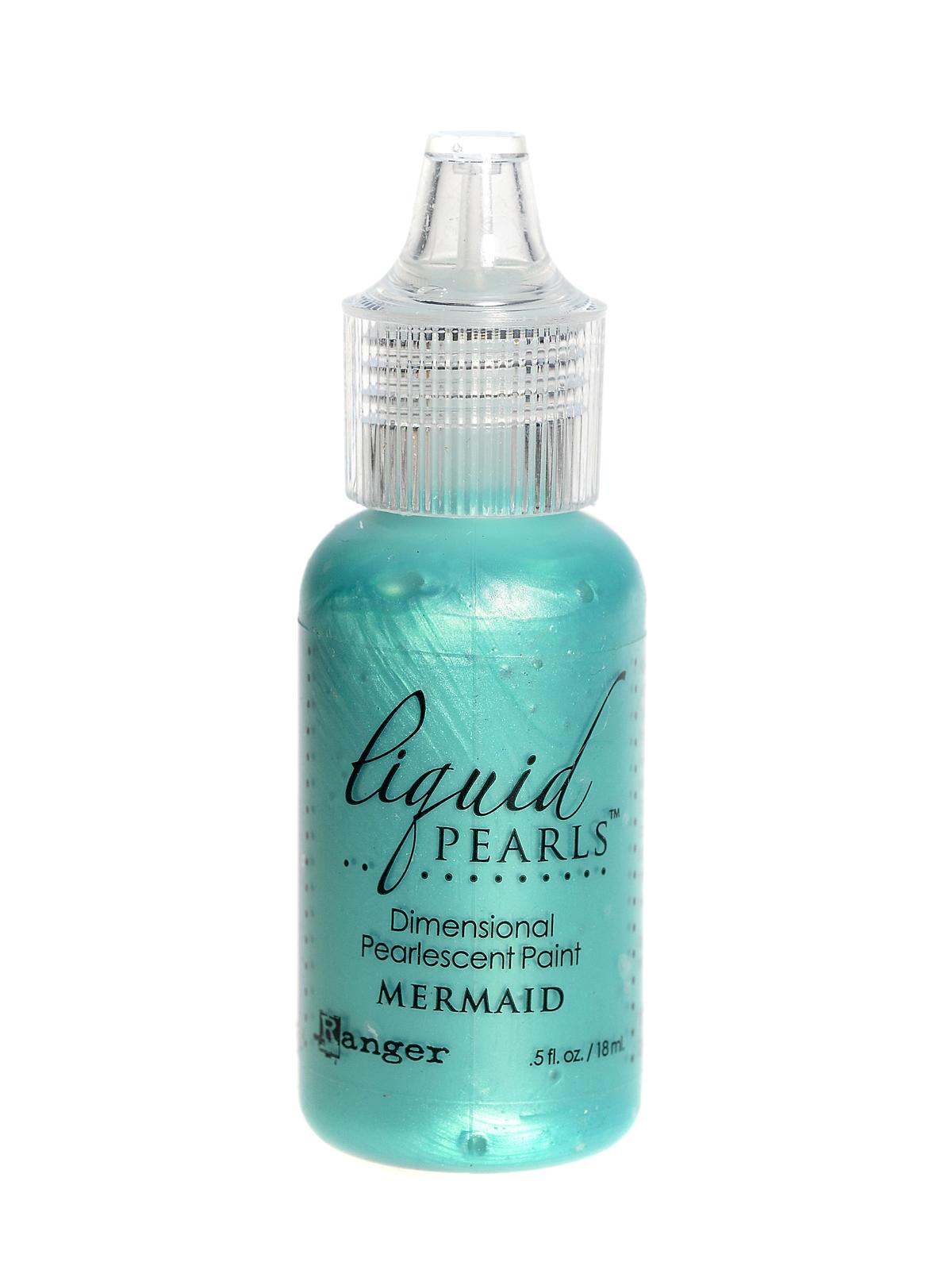Liquid Pearls Pearlescent Paint mermaid 0.5 oz. bottle