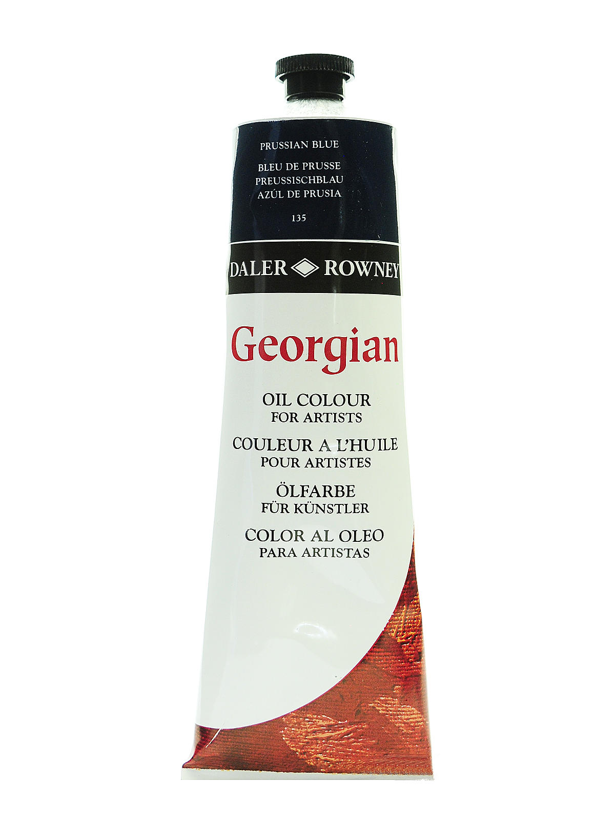 Georgian Oil Colours Prussian Blue 225 Ml