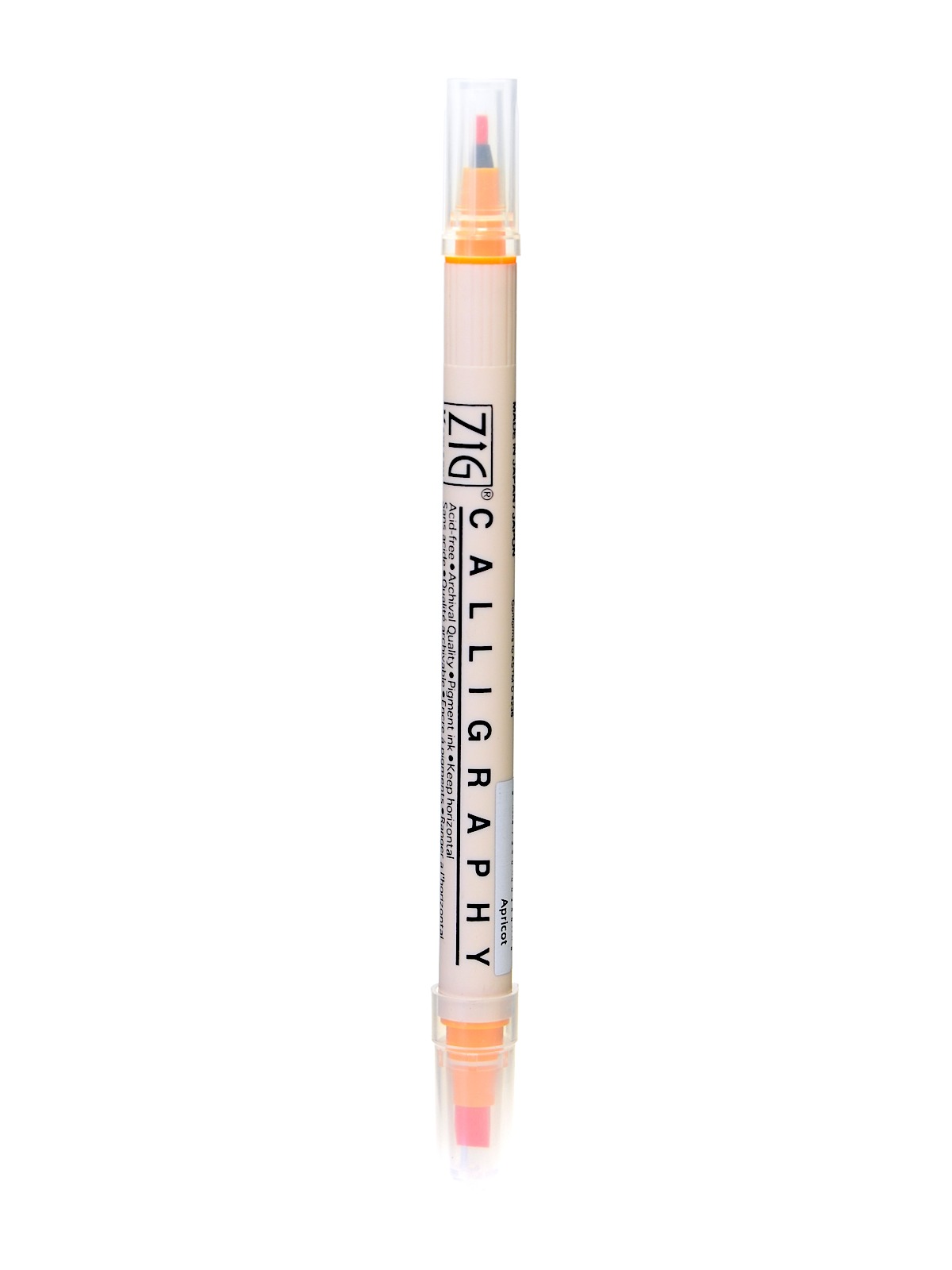 Memory System Double Sided Calligraphy Marker apricot