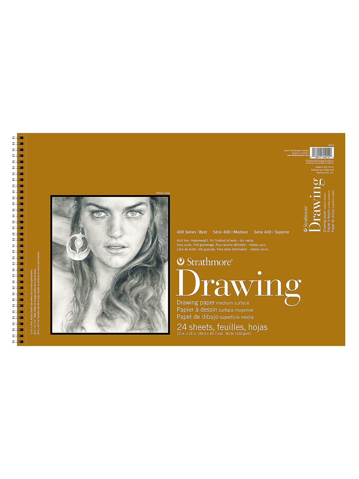 400 Series Drawing Paper Pad 12 in. x 18 in.