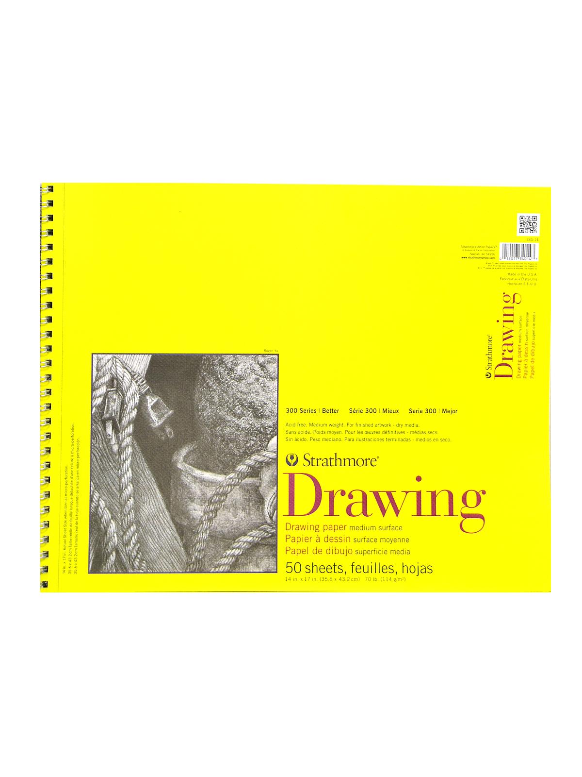 300 Series Drawing Paper Pads 14 In. X 17 In.