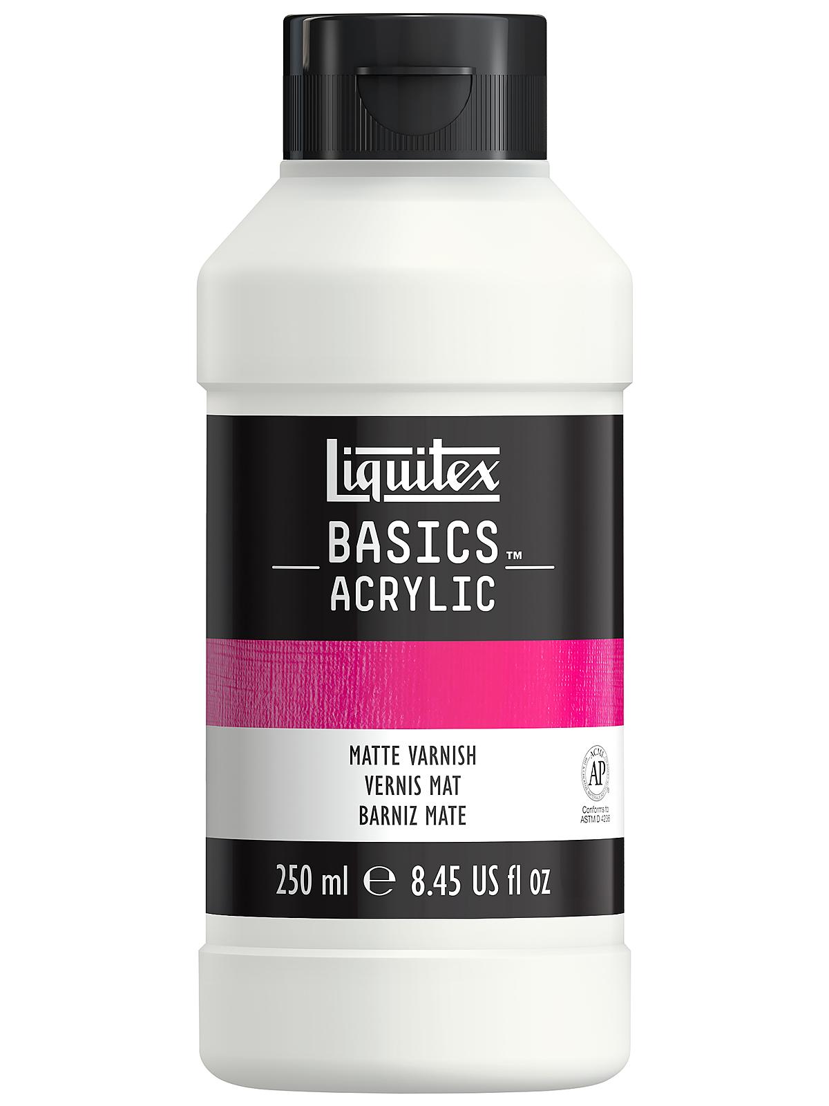 Basics Mediums & Varnishes matte varnish 8.5 oz. bottle