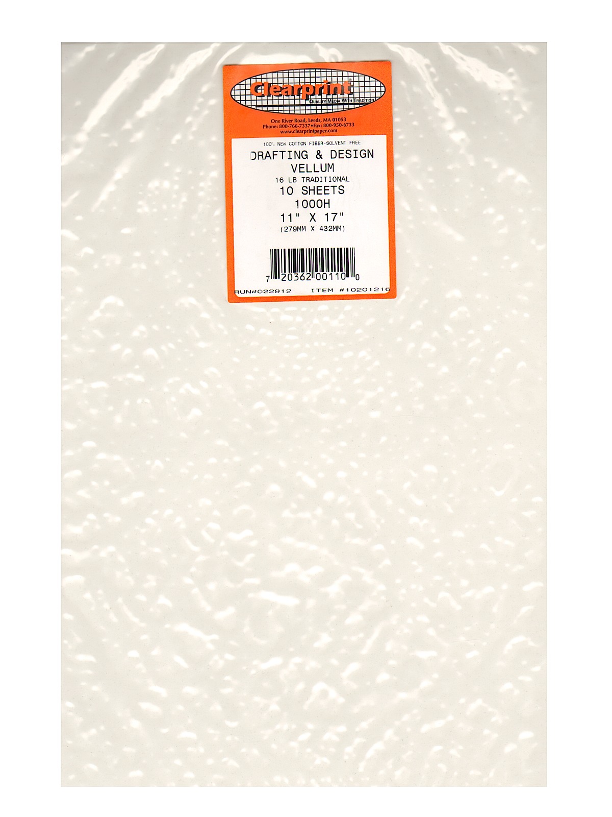 Design Vellum no. 1000H 11 in. x 17 in. pack of 10