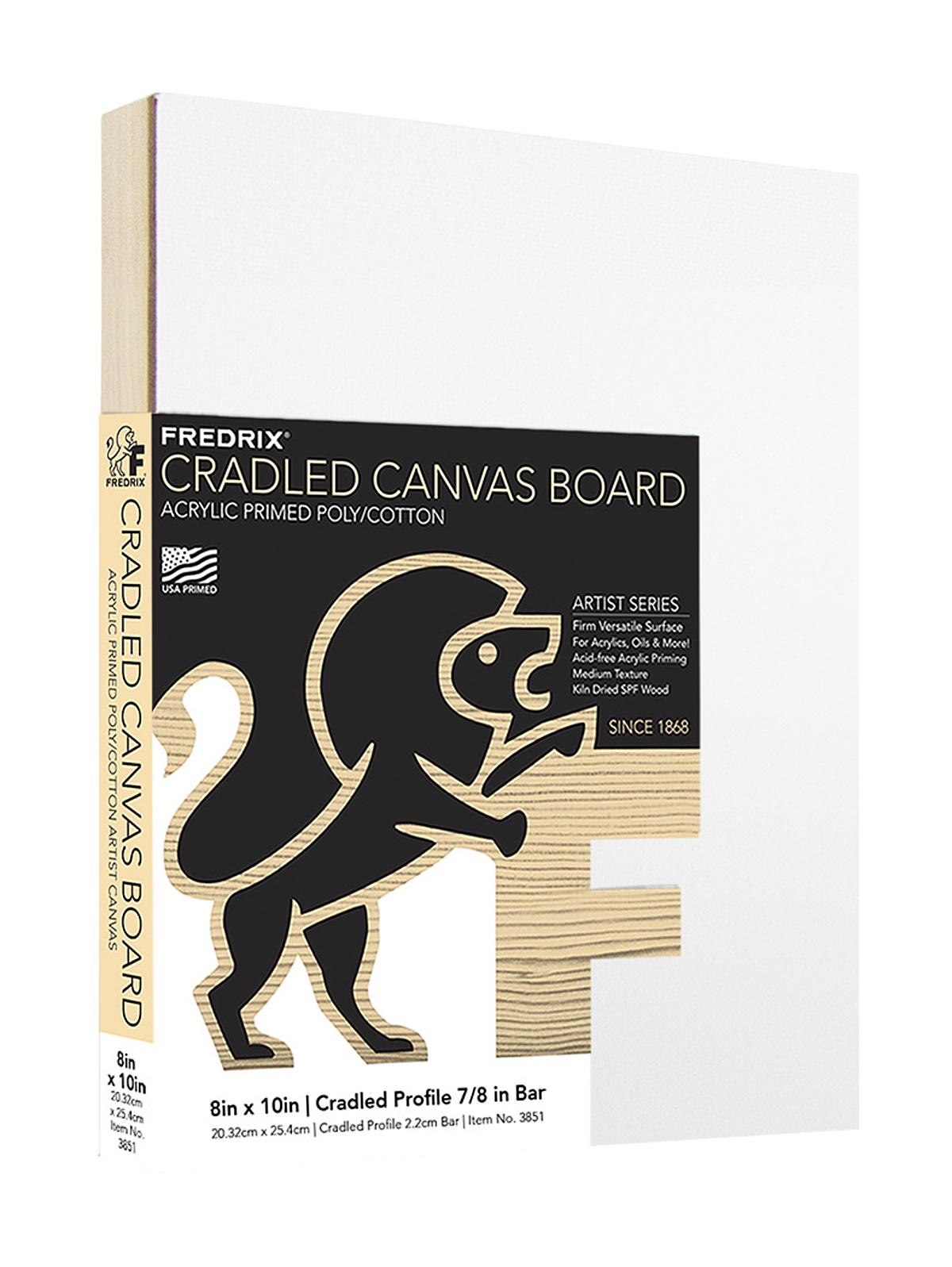 Cradled Canvas Boards 8 in. x 10 in. each