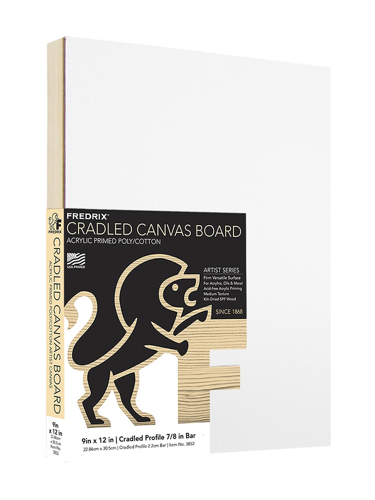Cradled Canvas Boards 9 in. x 12 in. each