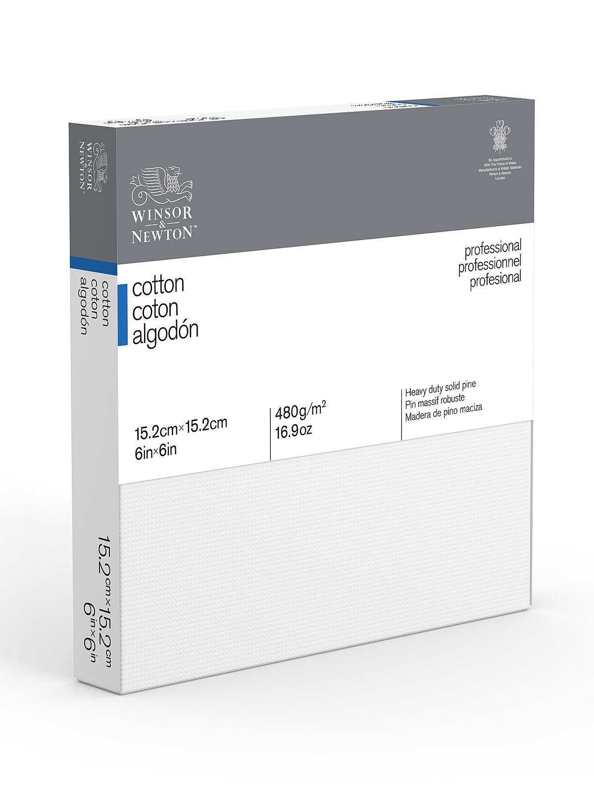 Professional Cotton Stretched Canvas Traditional 6 in. x 6 in.