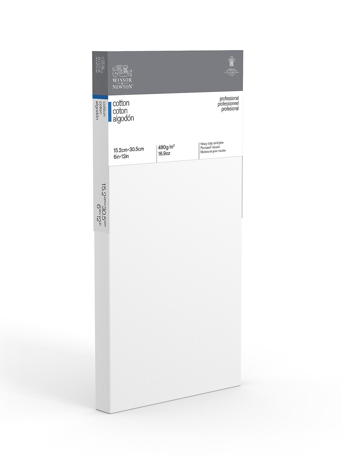 Professional Cotton Stretched Canvas Traditional 6 in. x 12 in.