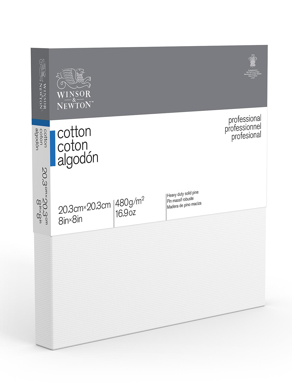 Professional Cotton Stretched Canvas Traditional 8 in. x 8 in.