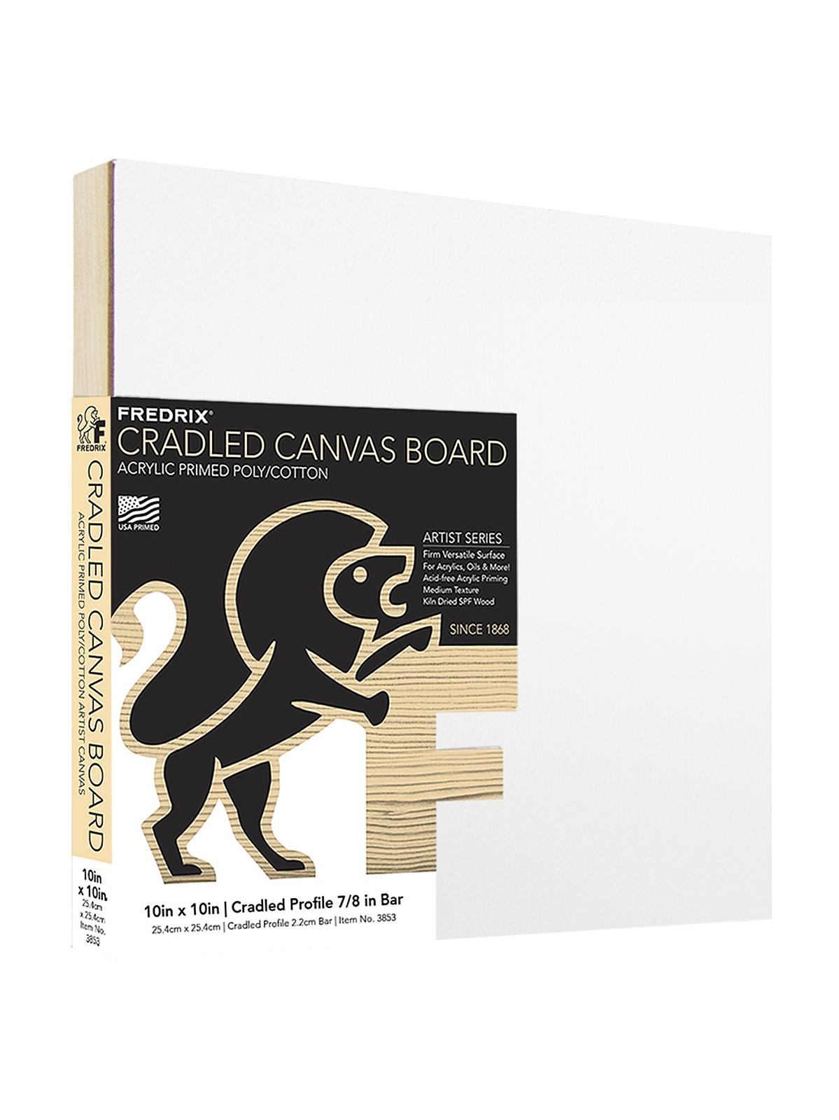 Cradled Canvas Boards 10 in. x 10 in. each