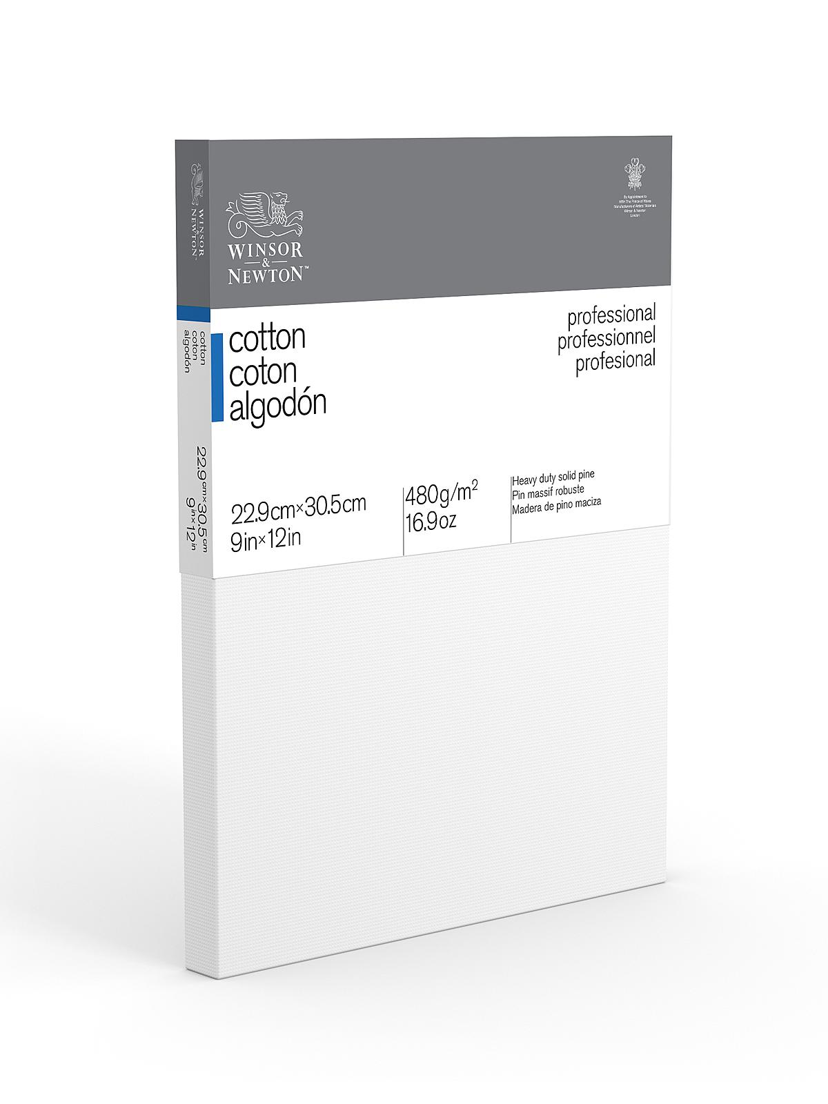 Professional Cotton Stretched Canvas Traditional 9 in. x 12 in.
