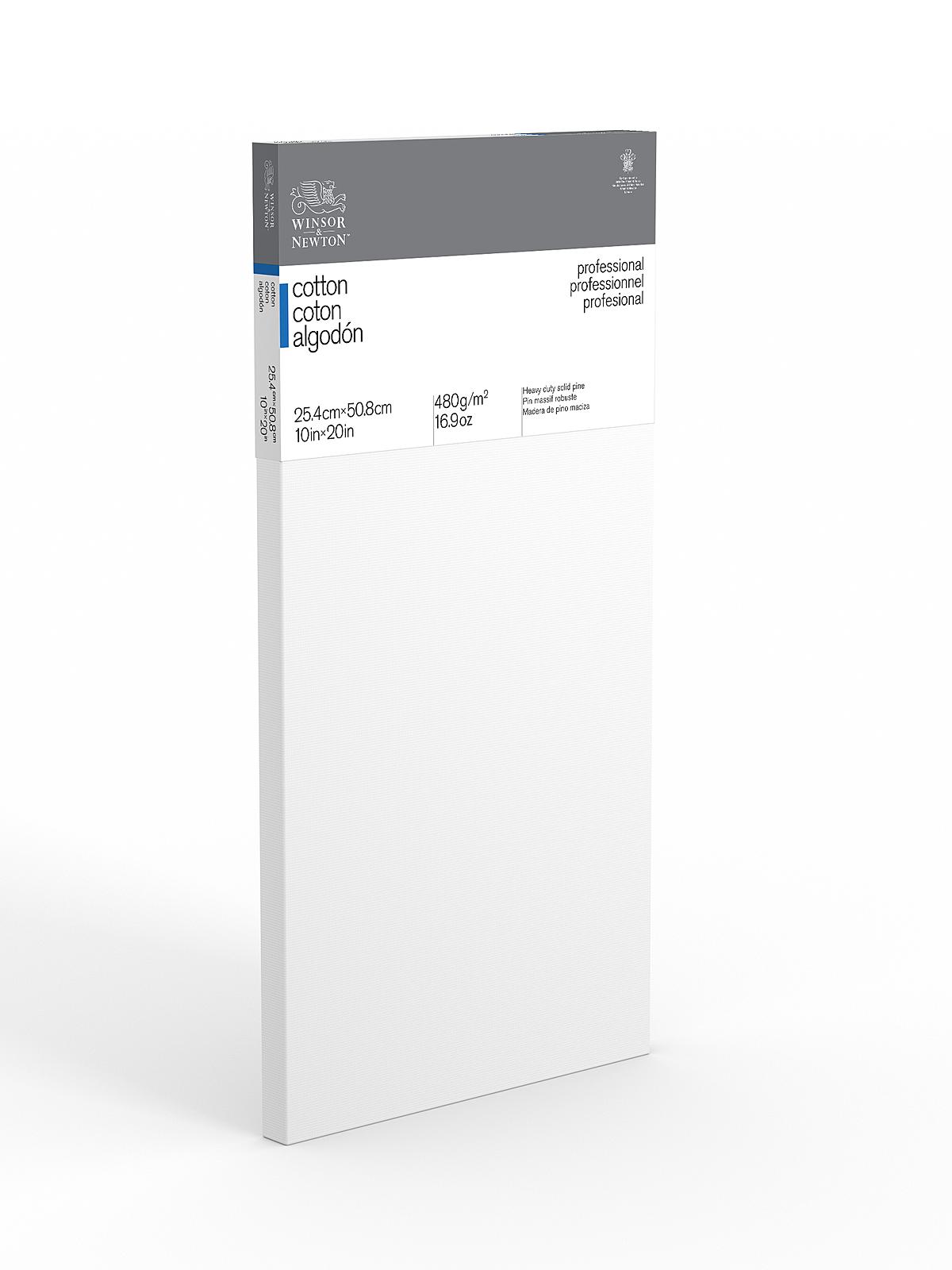 Professional Cotton Stretched Canvas Traditional 10 in. x 20 in.
