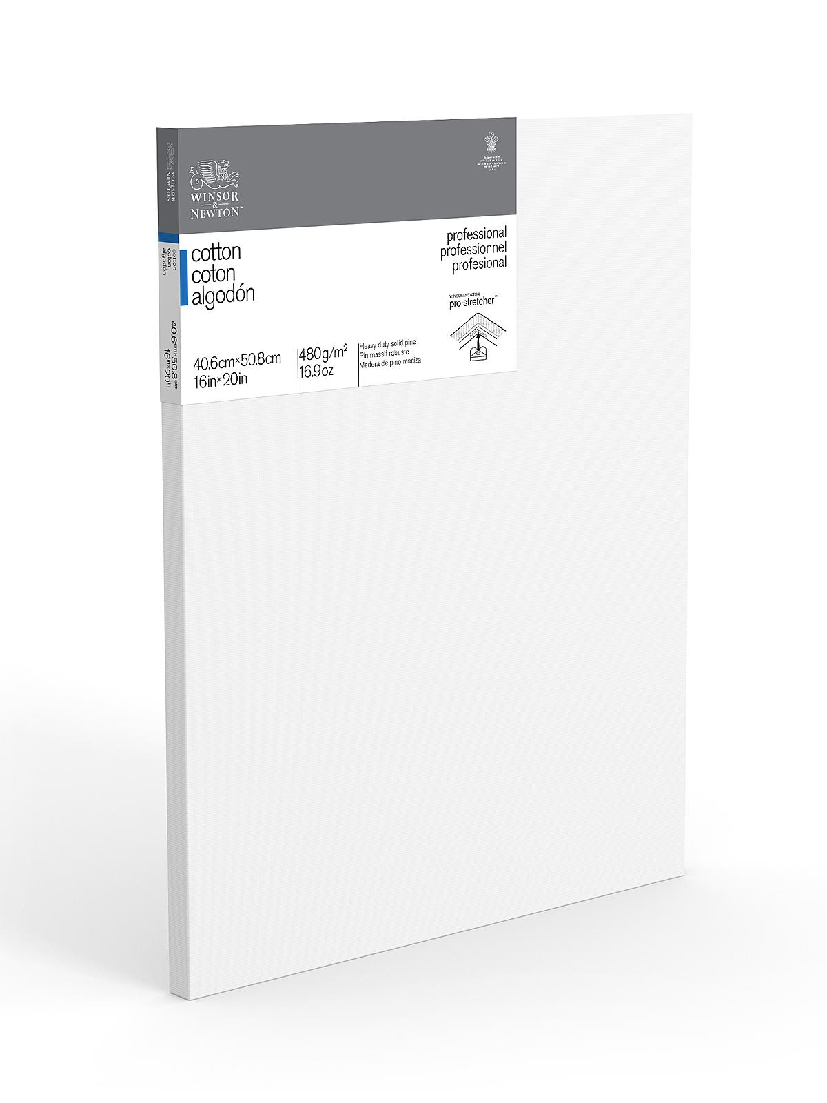 Professional Cotton Stretched Canvas Traditional 16 in. x 20 in.