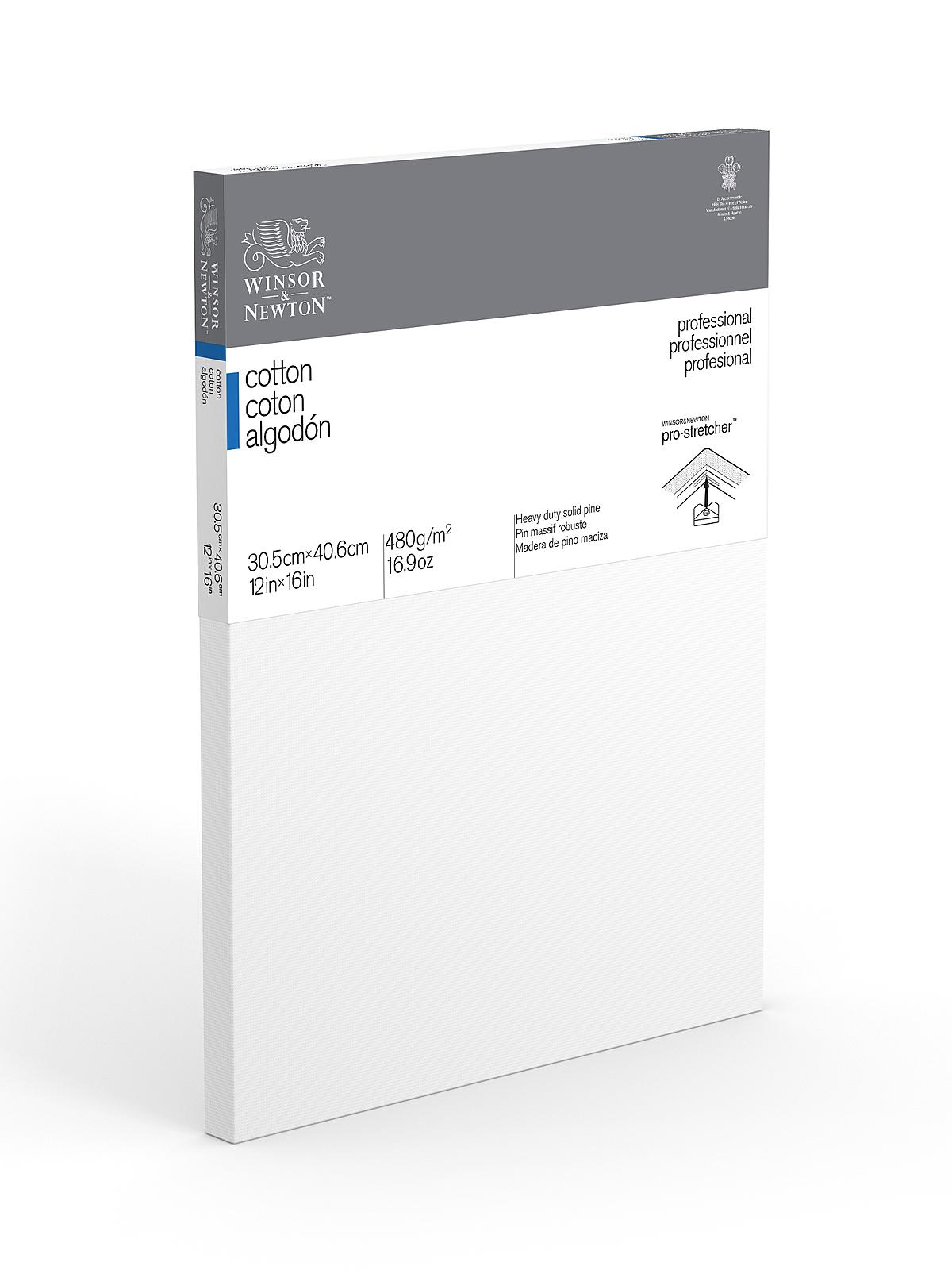 Professional Cotton Stretched Canvas Traditional 12 in. x 16 in.