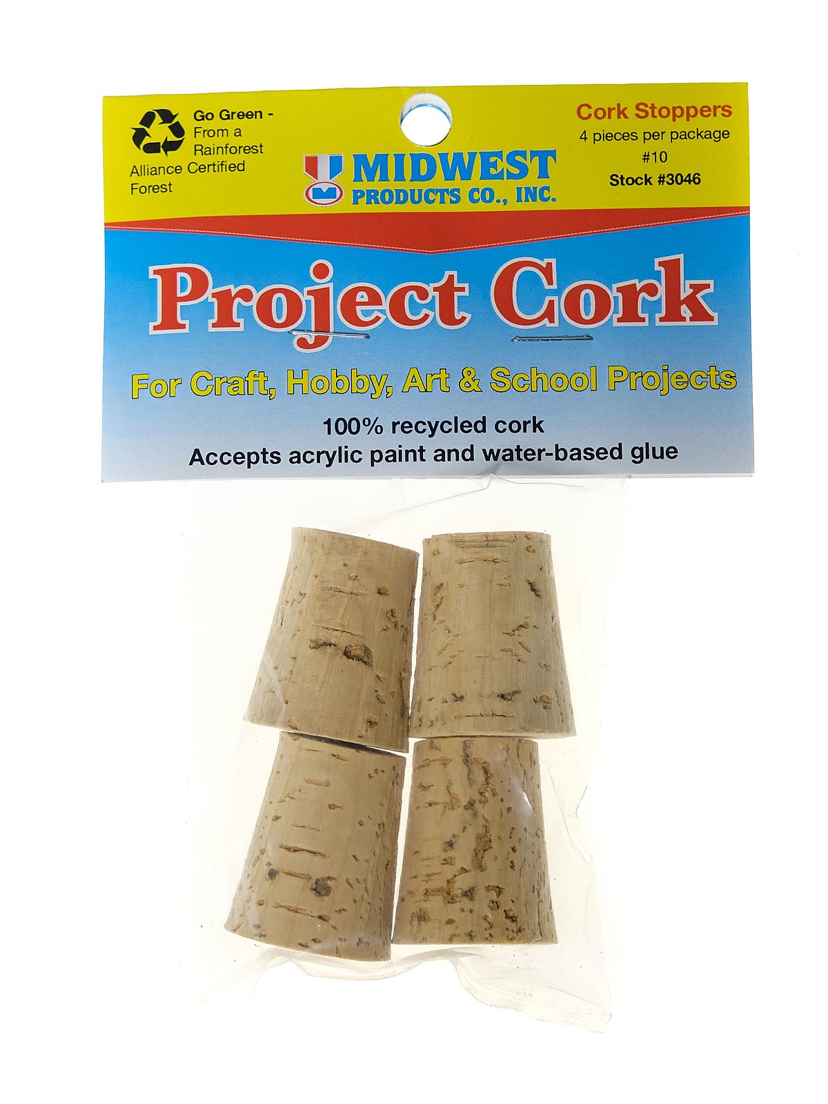 Project Cork #10 Stoppers Pack Of 4