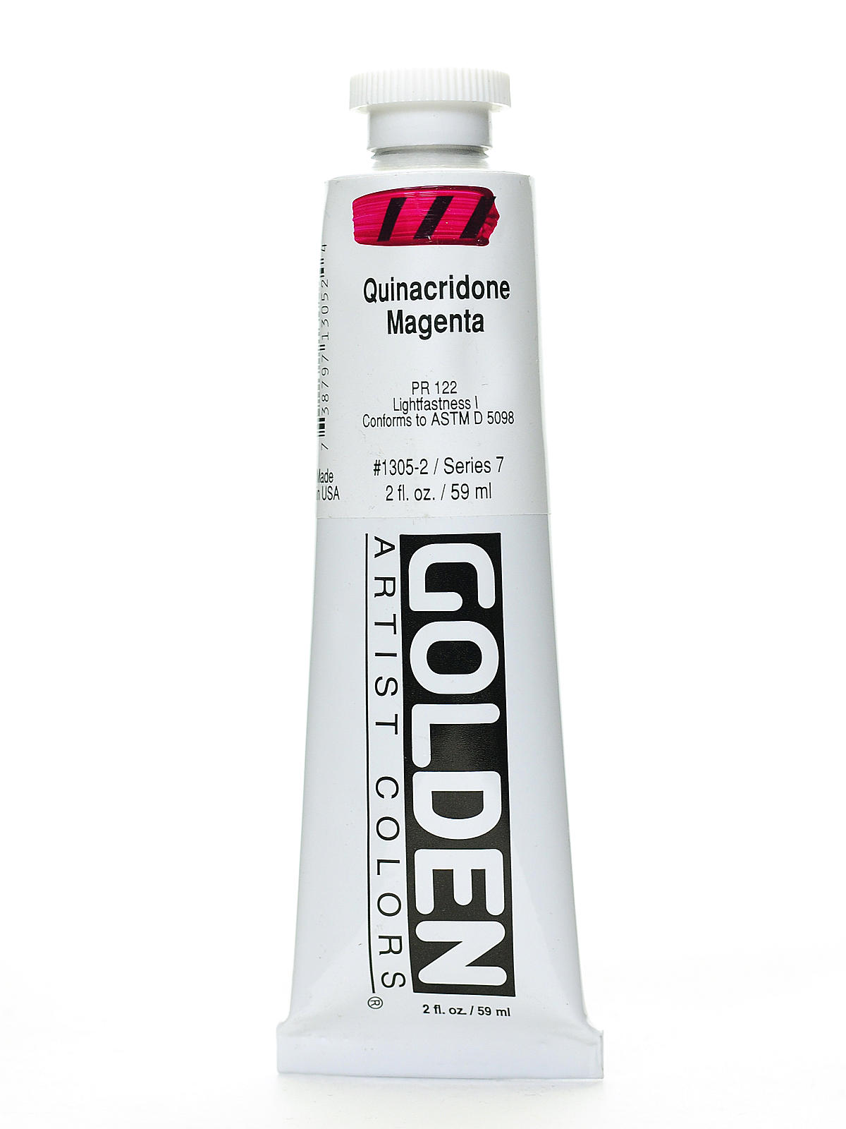 Heavy Body Acrylics quinacridone magenta 2 oz.